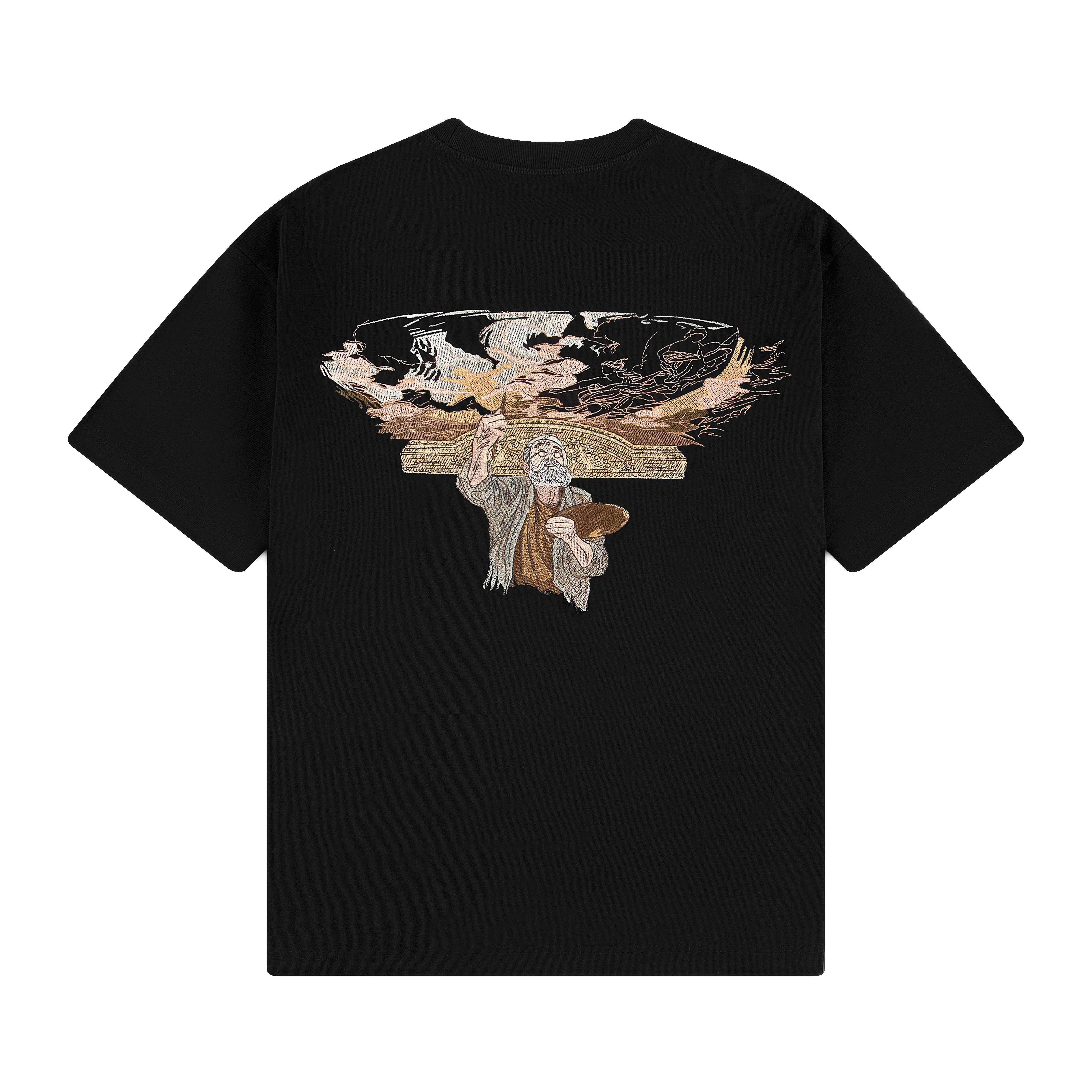"awakening" T-Shirt black 01 - Image 2