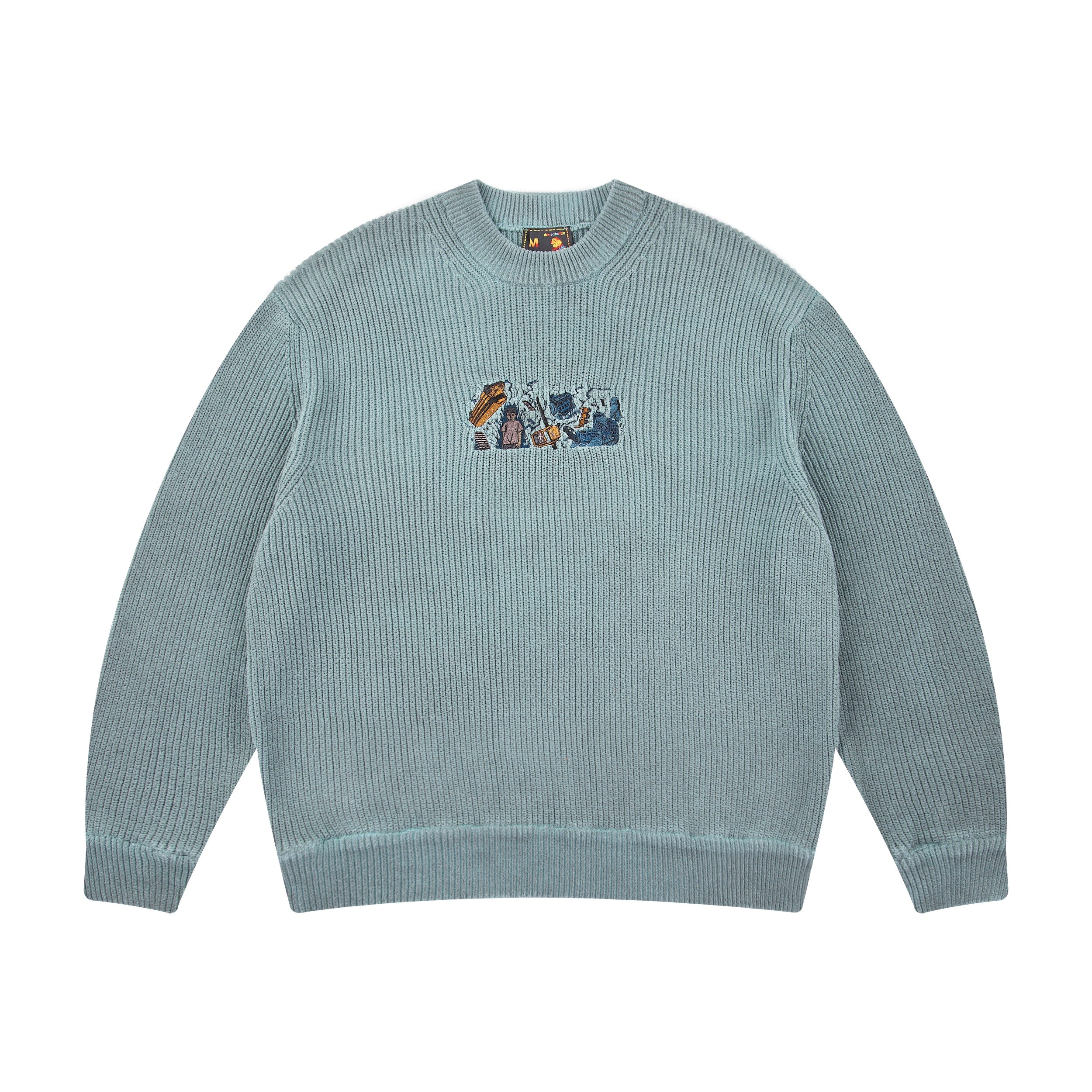 "super kid" heat reactive knit blue