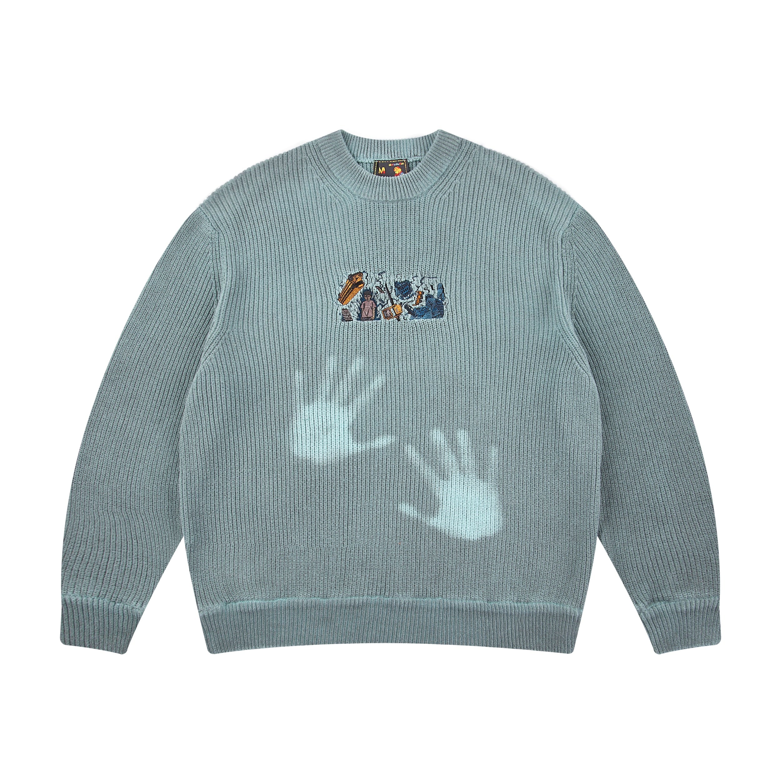 "super kid" heat reactive knit blue - Image 2