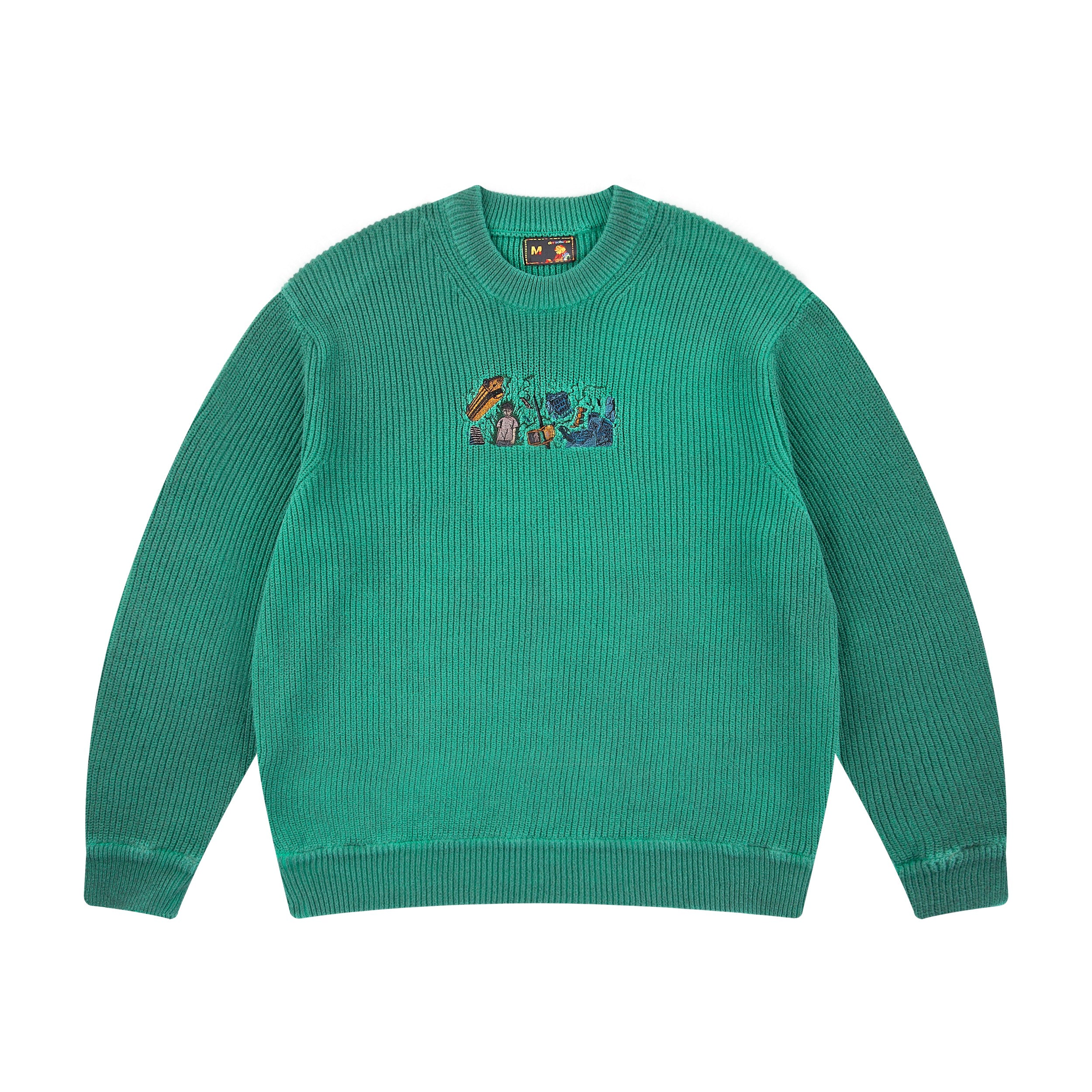"super kid" heat reactive knit green - Image 2