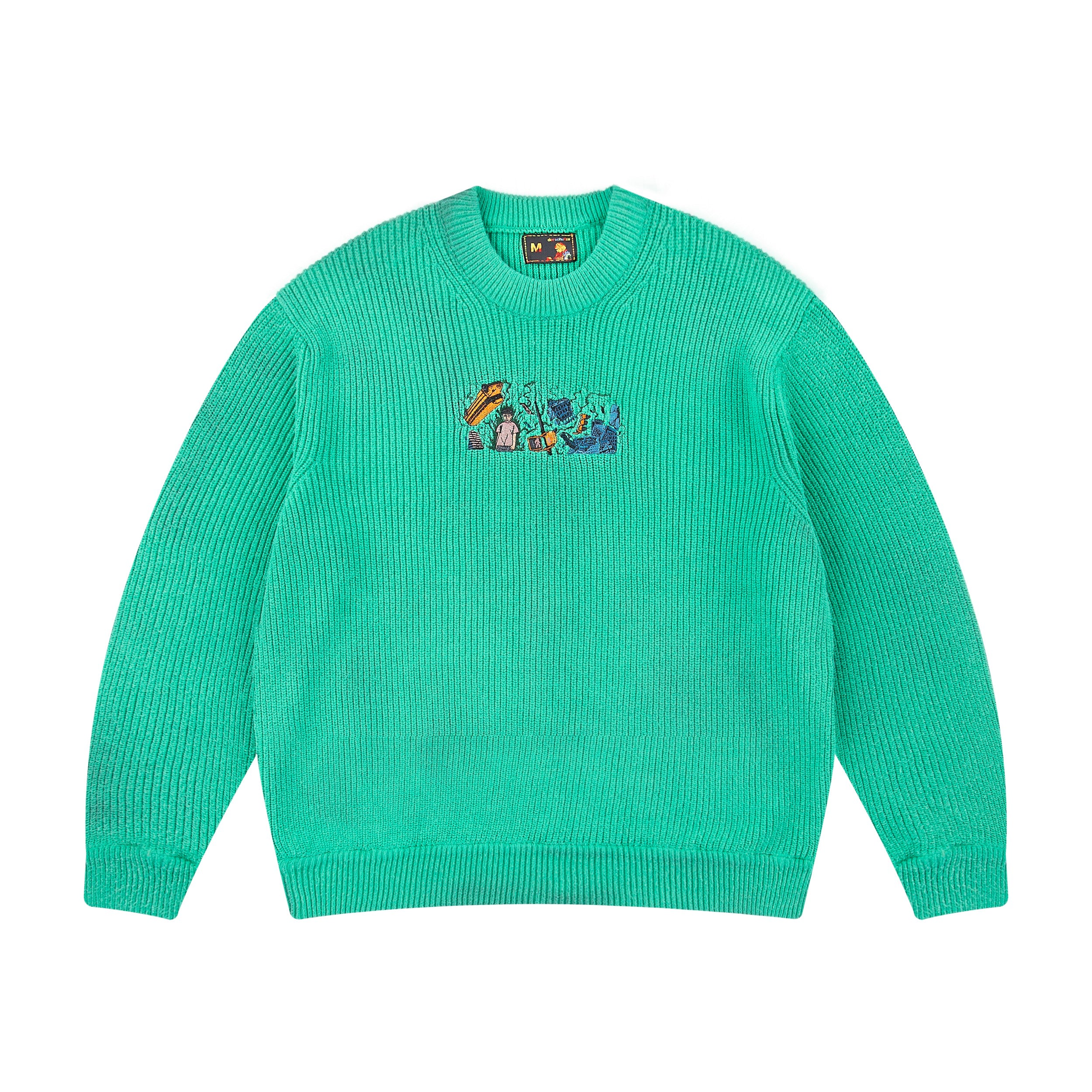 "super kid" heat reactive knit green - Image 3