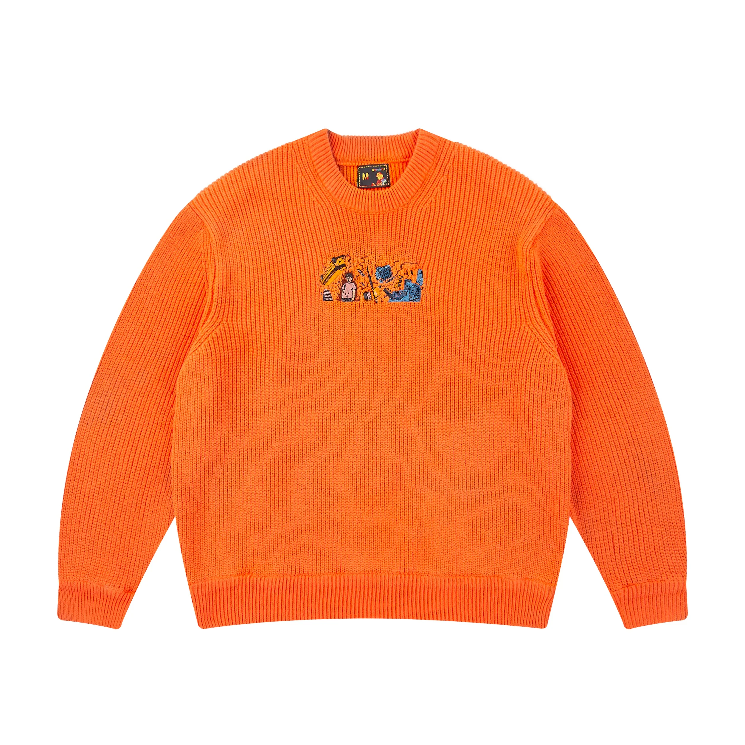 "super kid" heat reactive knit orange - Image 5