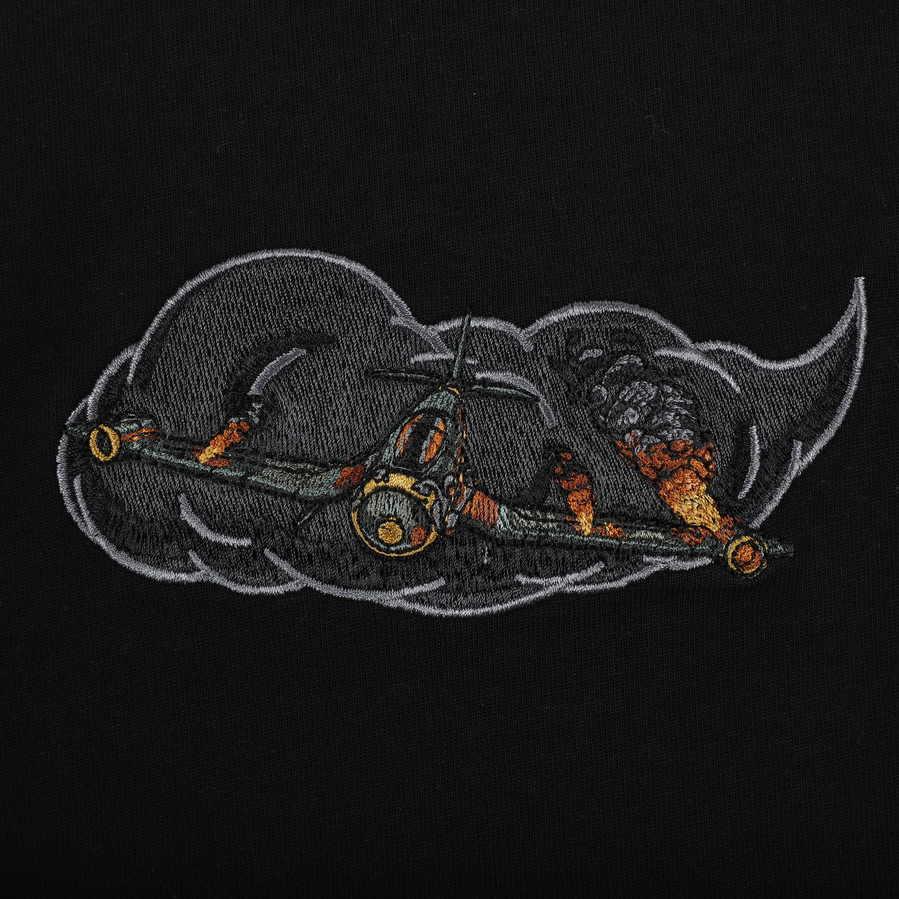 "airplane" T-Shirt black - Image 4