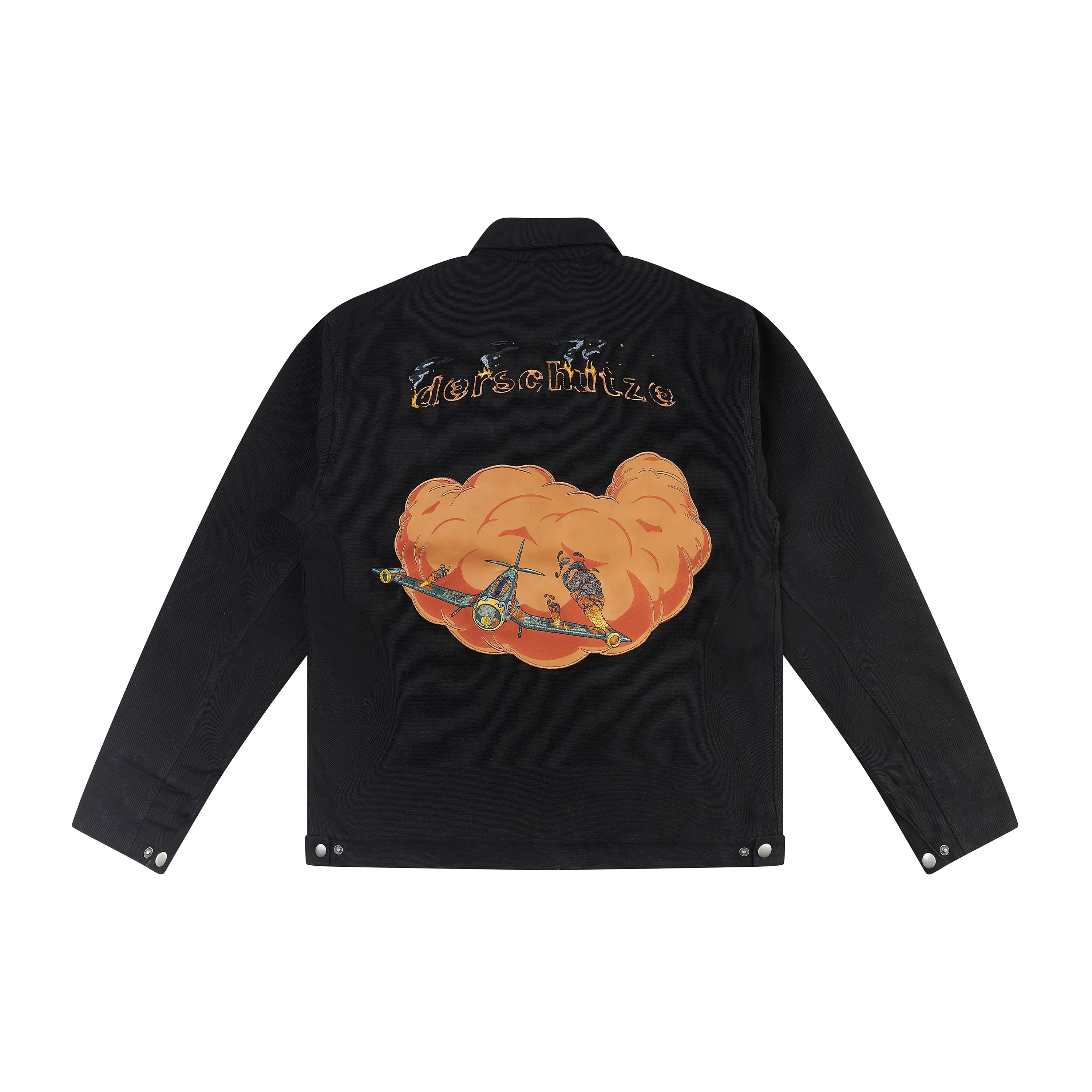 "airplane" workwear Jacket black - Image 2