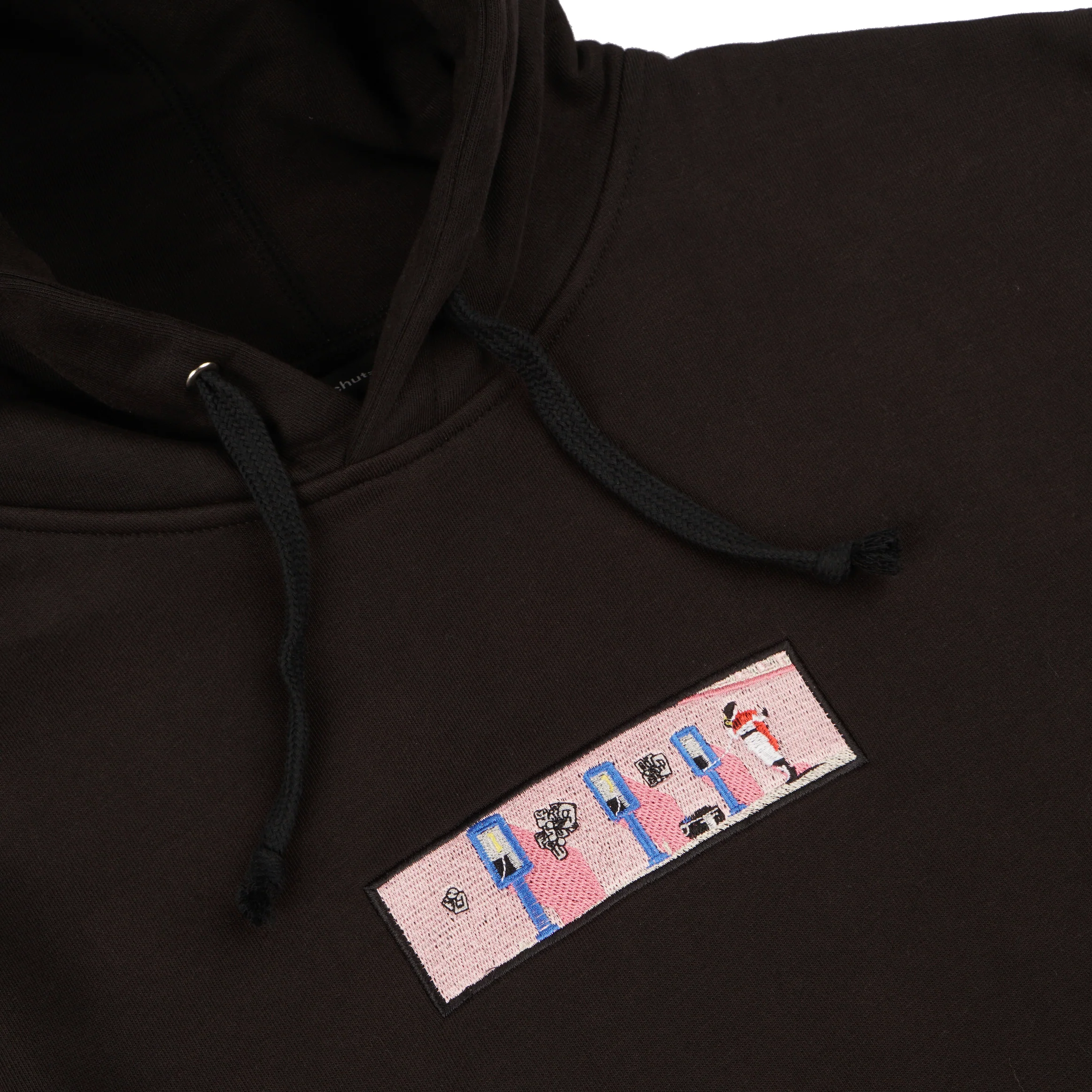 "alien" Hoodie black - Image 2