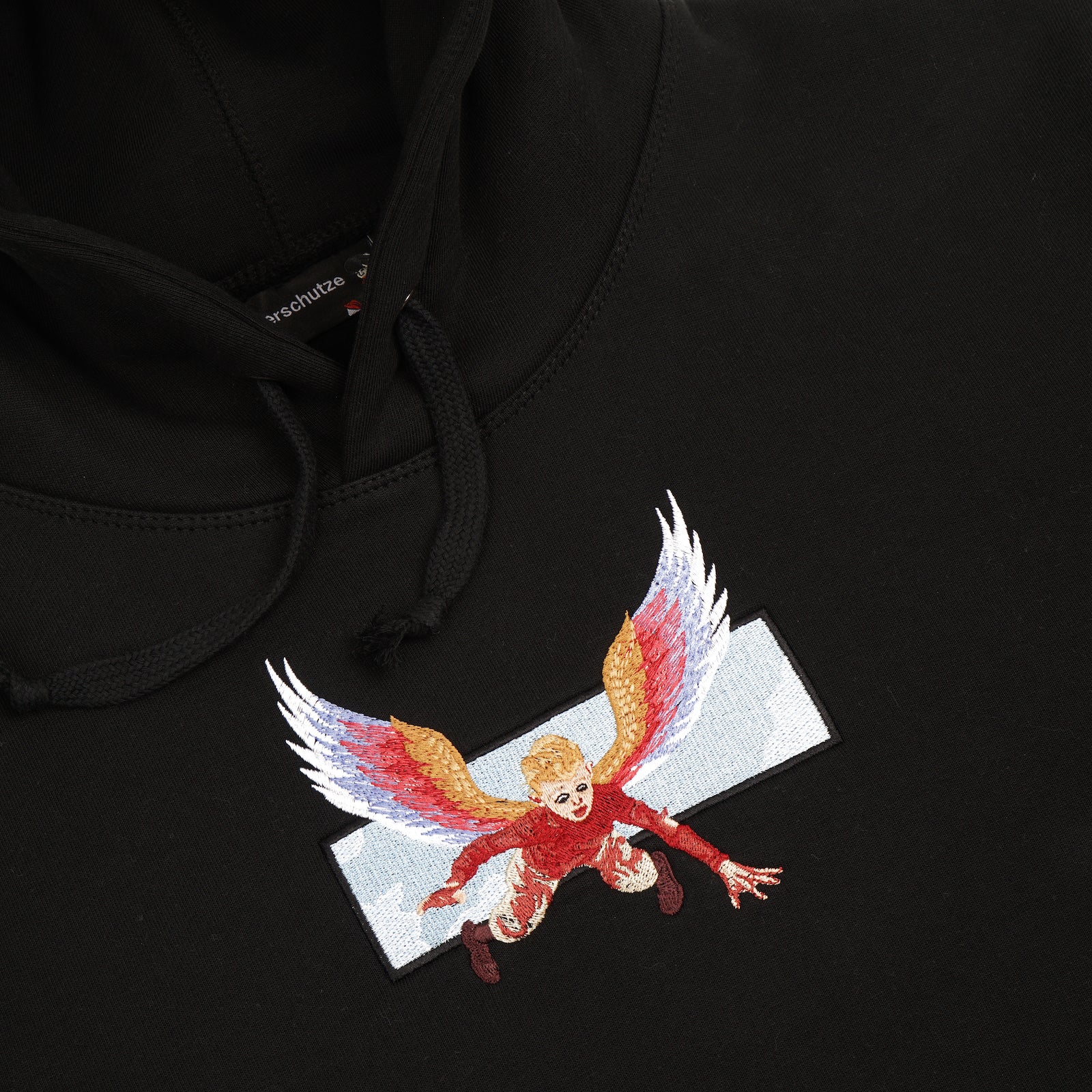 "angel" hoodie black - Image 2