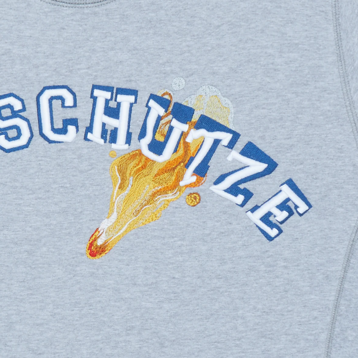 "asteroids" Crewneck grey melange - Image 2