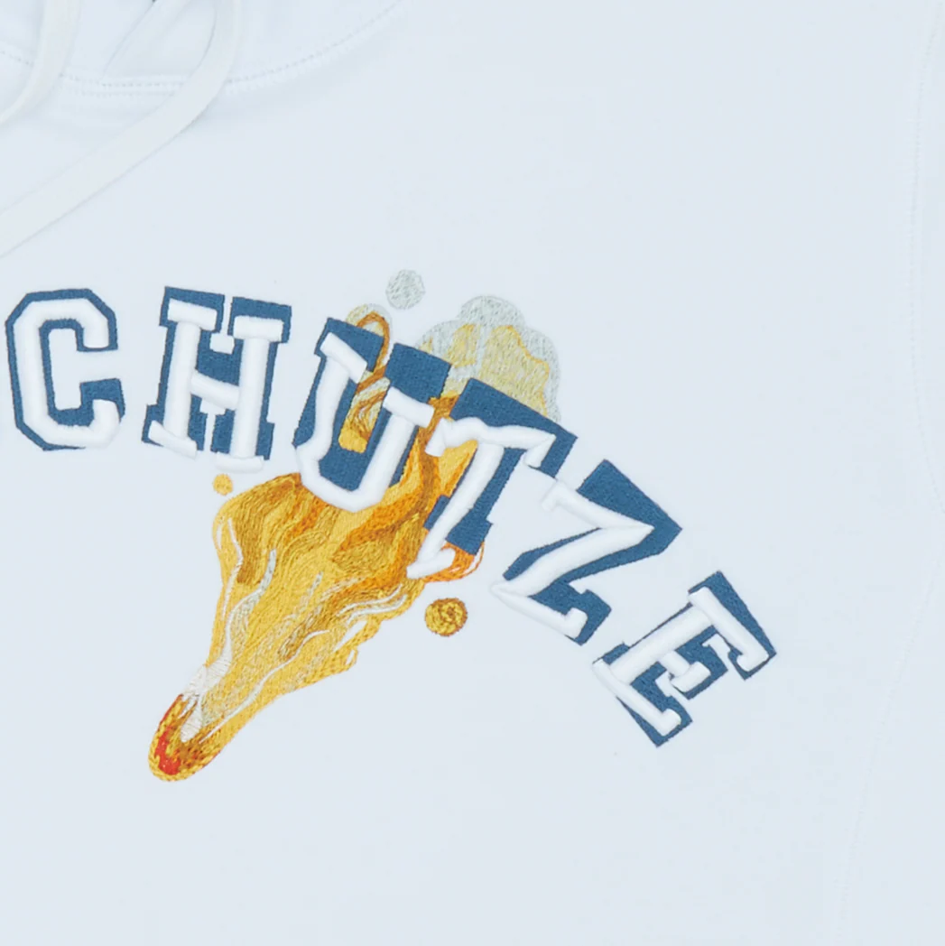 "asteroids" Hoodie white - Image 2