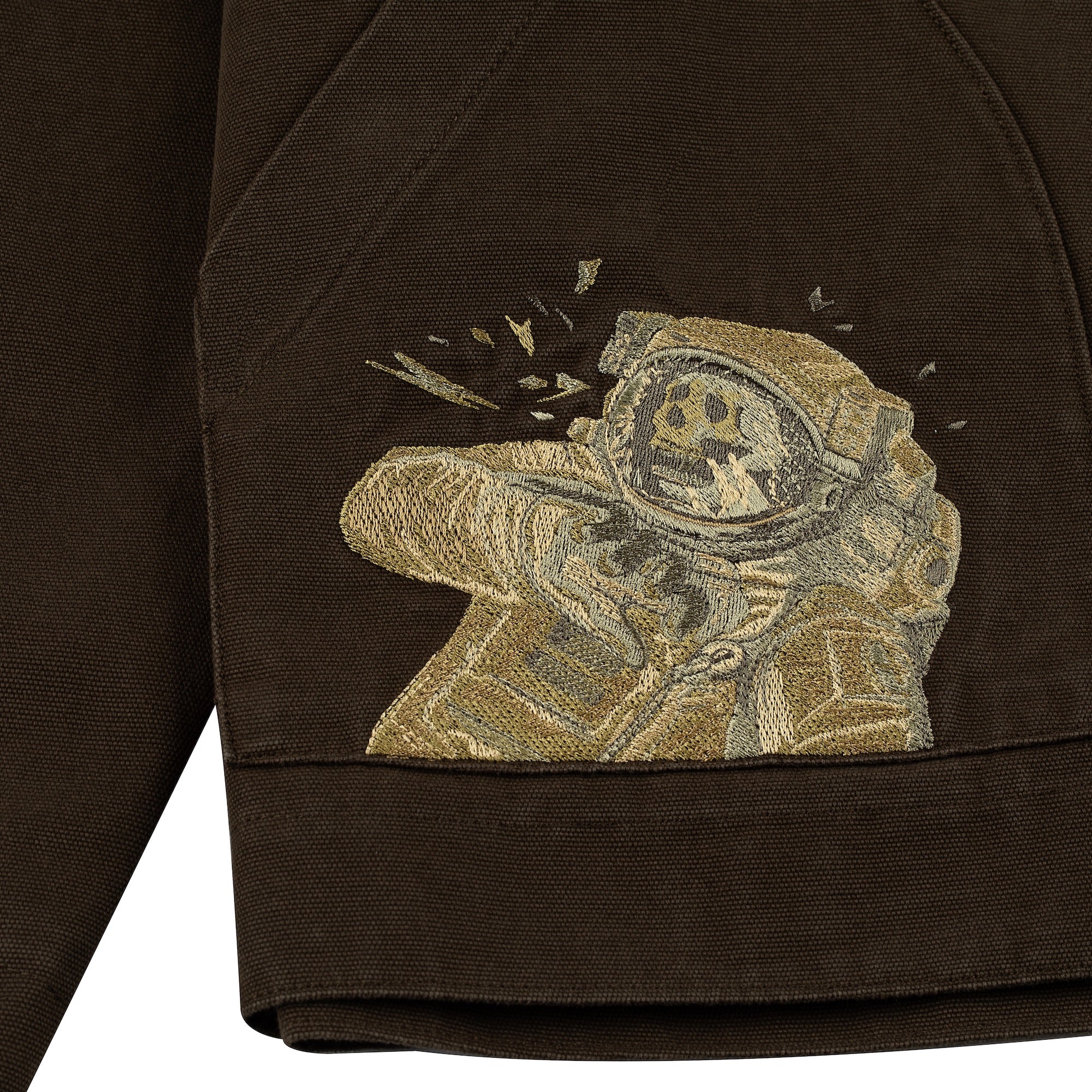 "asteroids" workwear Jacket khaki - Image 3