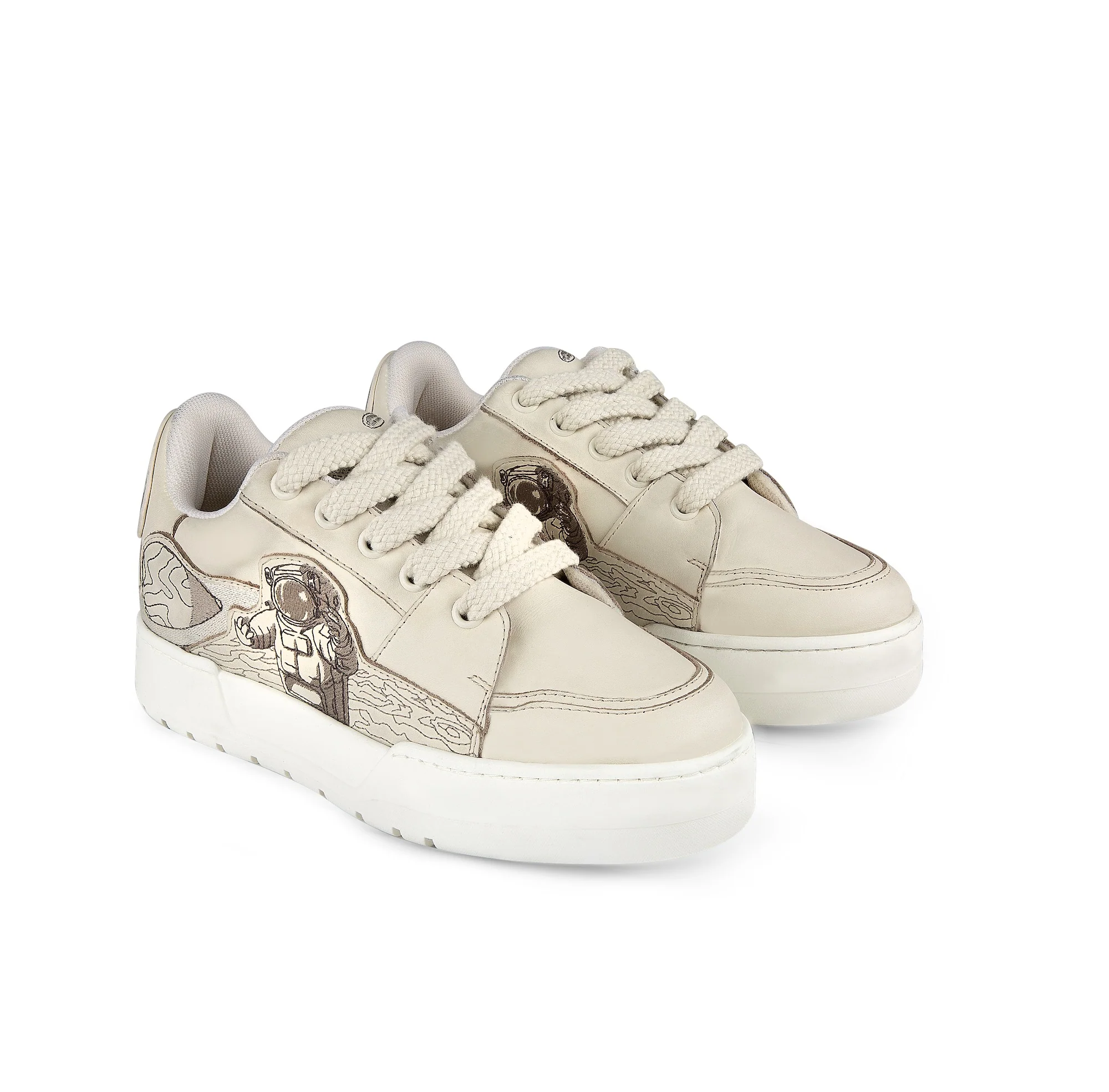 "astro" chunky sneaker creme - Image 2