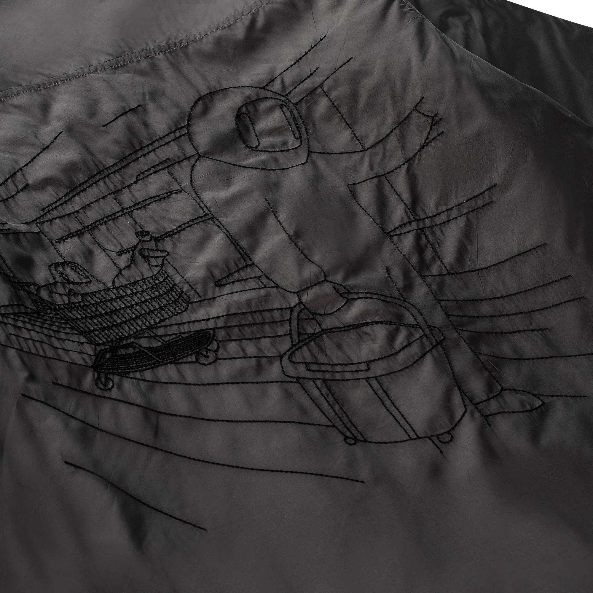 "astro" padded Shirt grey - Image 4