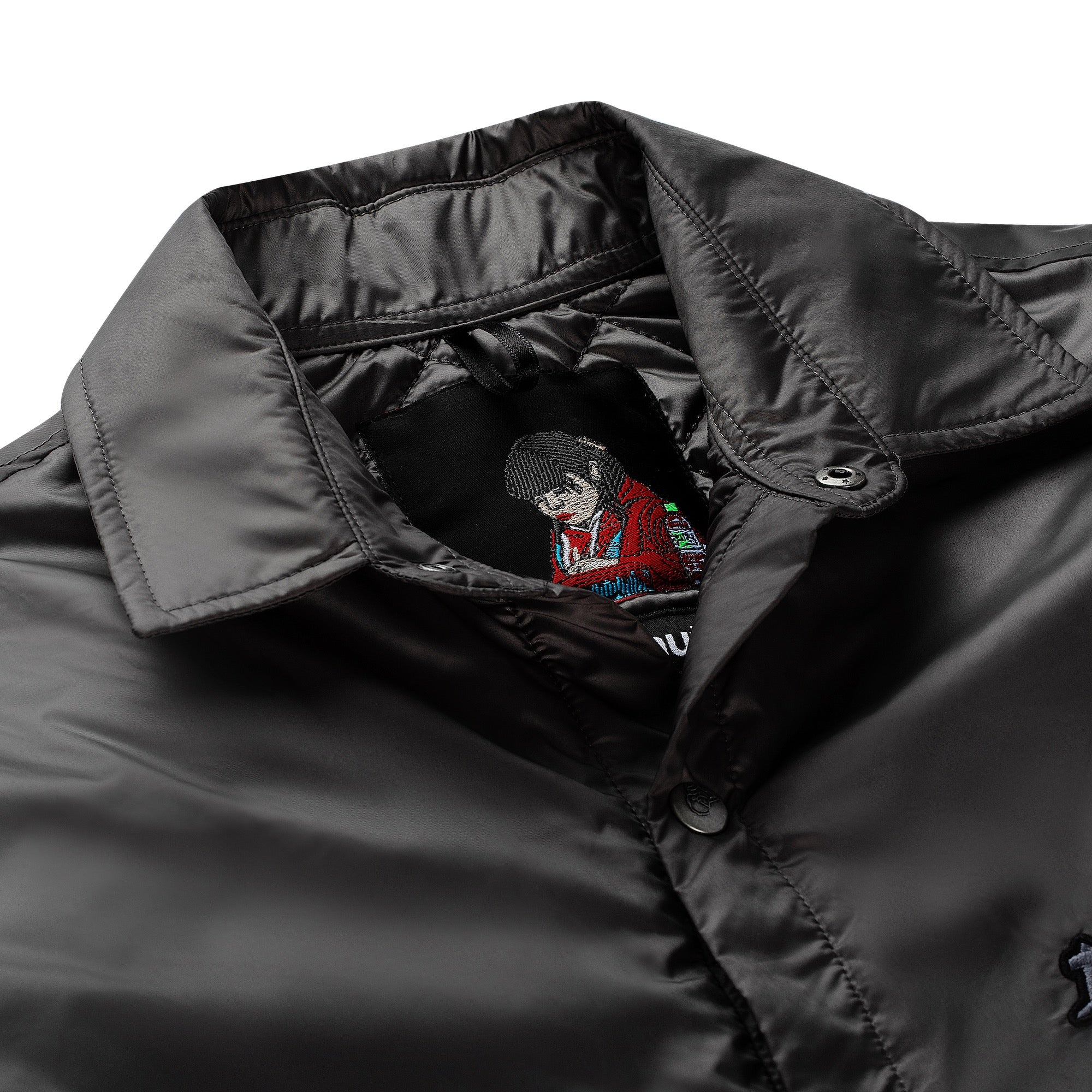 "astro" padded Shirt grey - Image 7