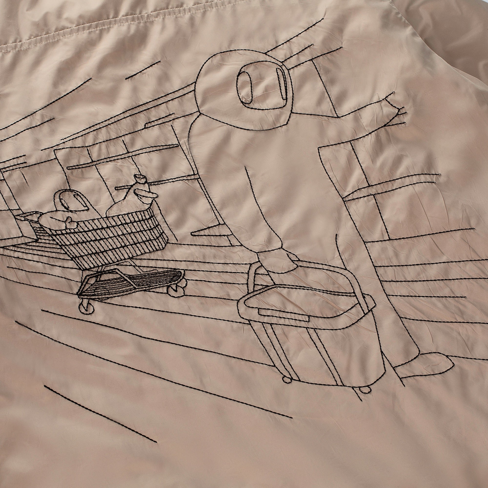 "astro" padded Shirt beige - Image 4