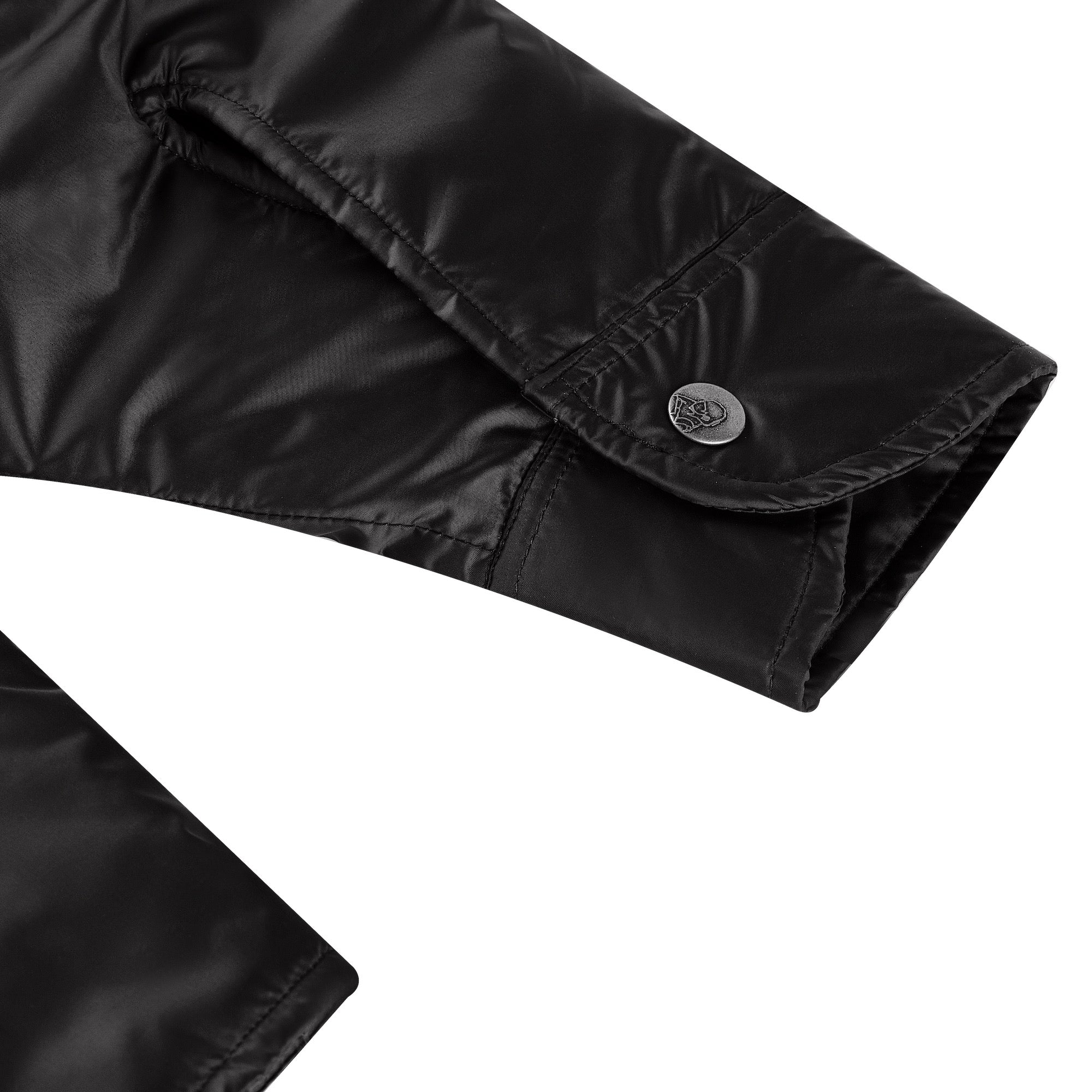 "astro" padded Shirt dark grey - Image 4