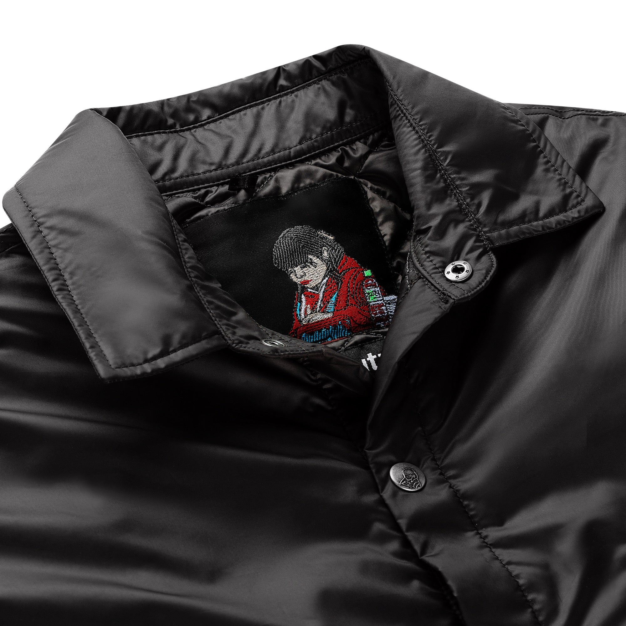 "astro" padded Shirt dark grey - Image 7