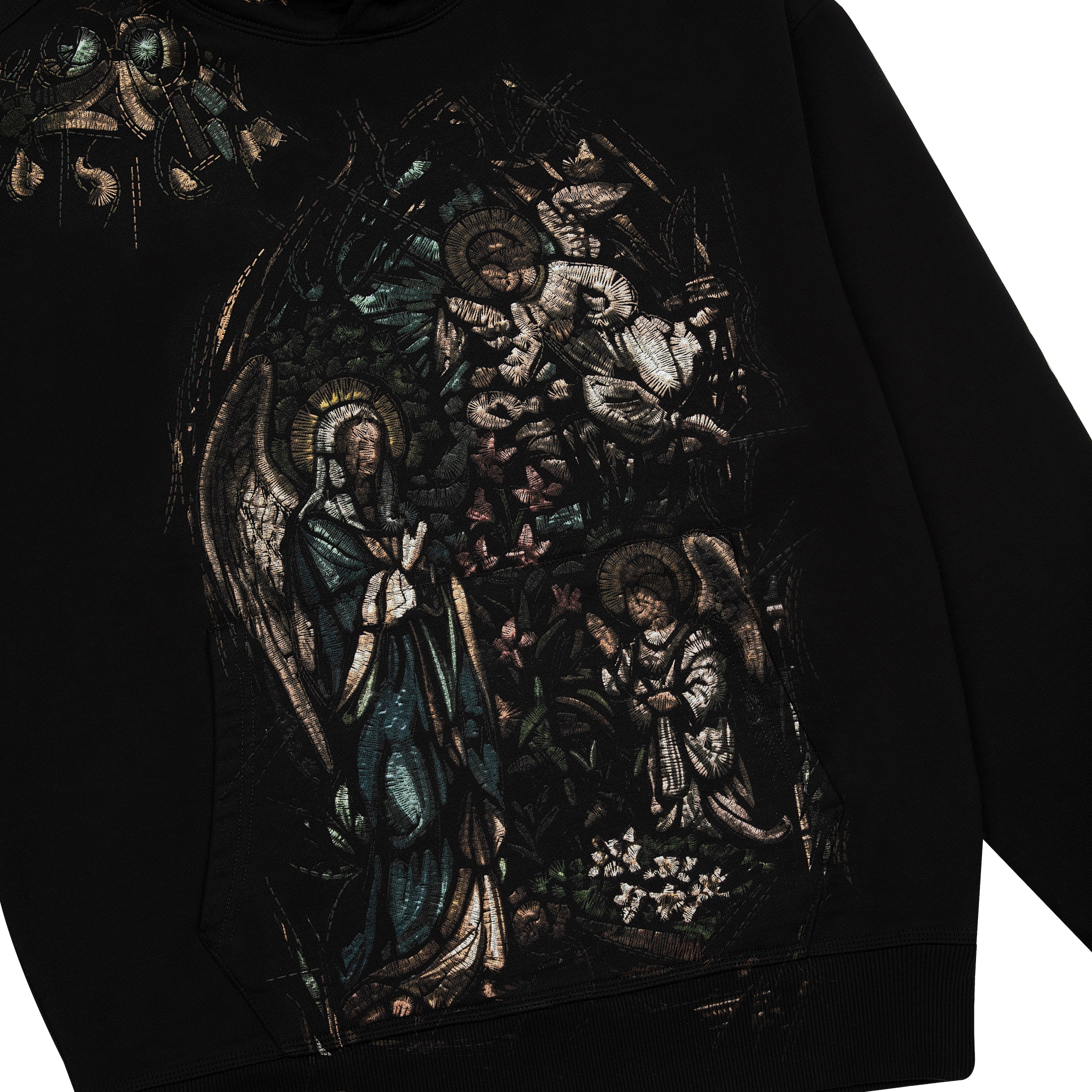 "awakening v2" Hoodie black - Image 3