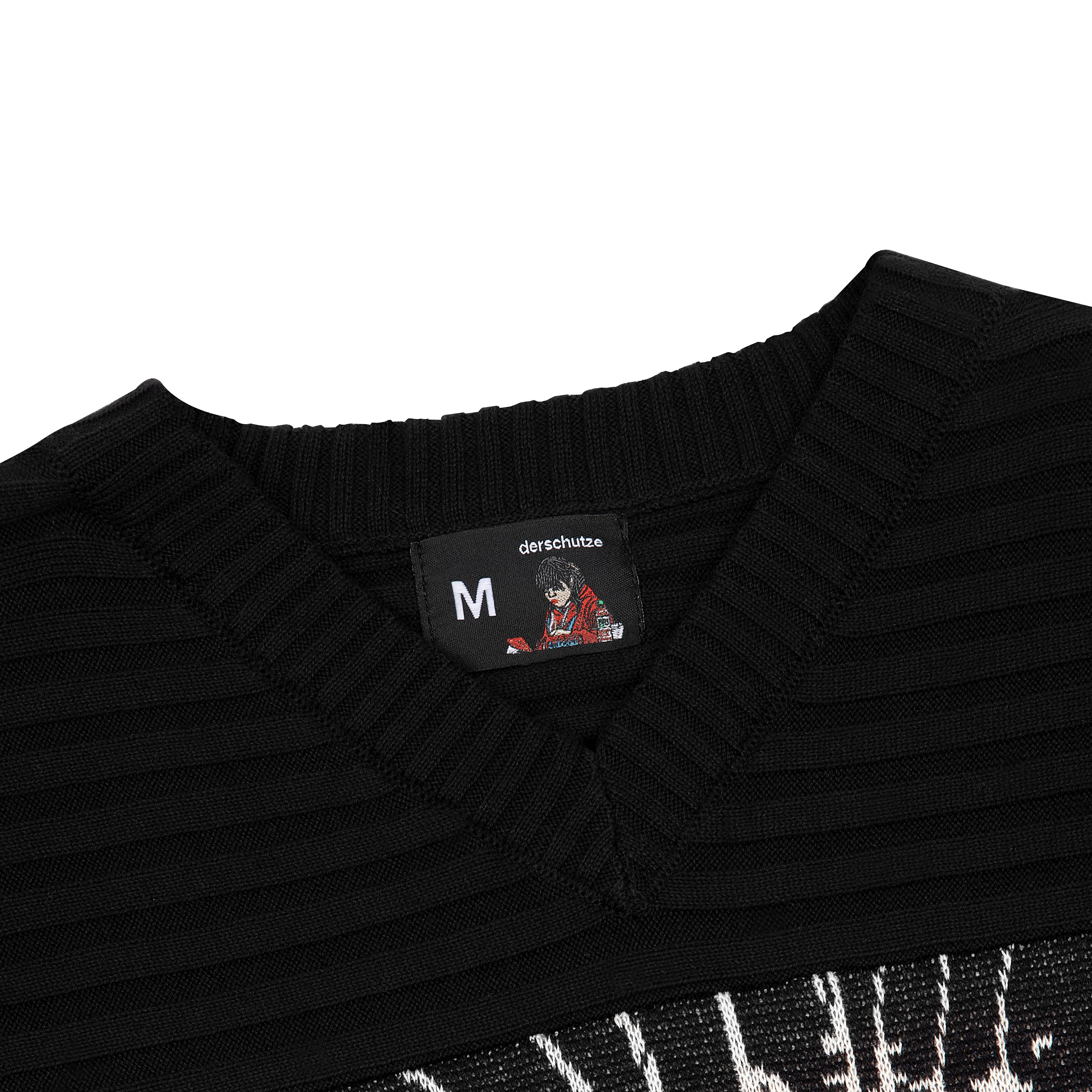 "awakening v2" Jersey knitted black - Image 4