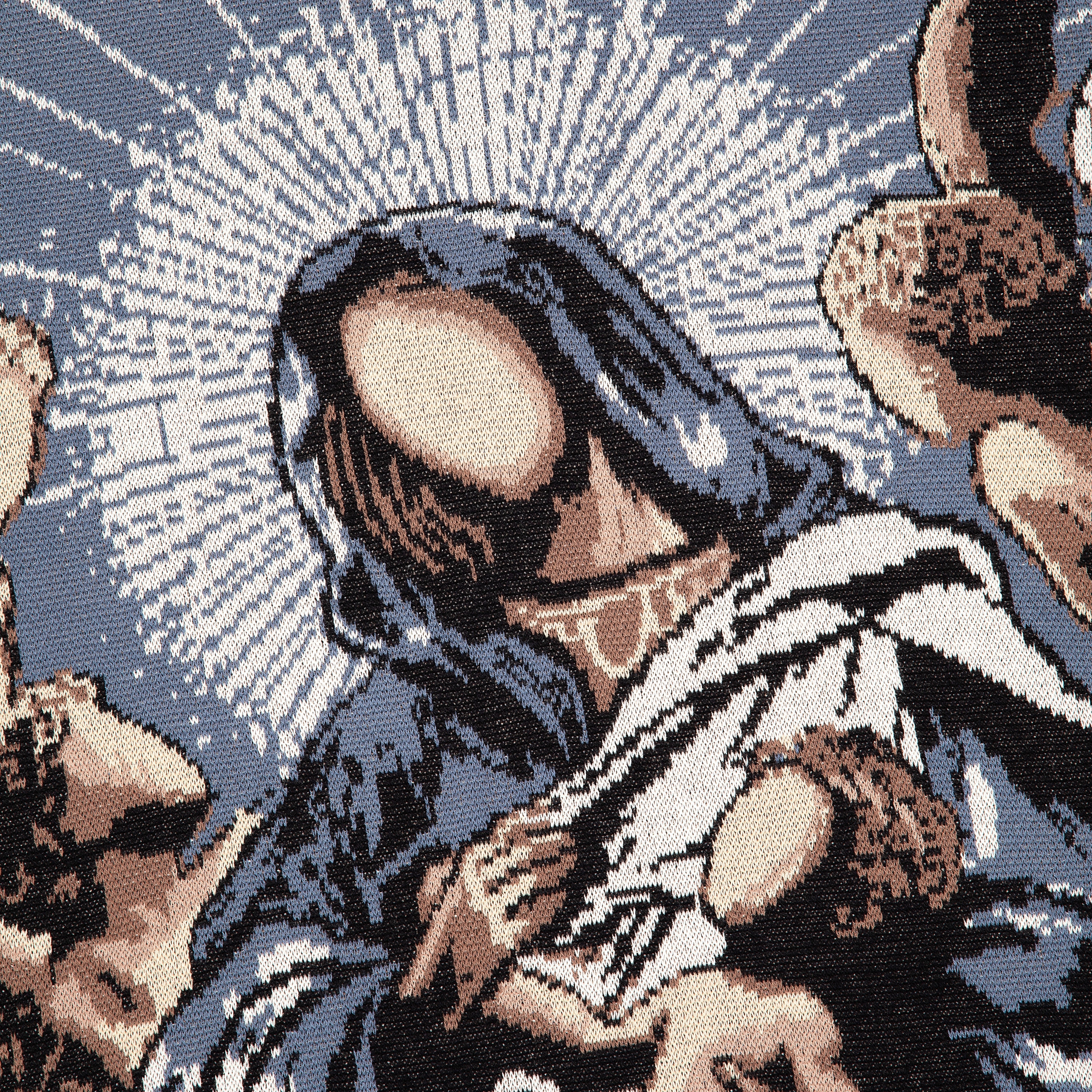 "awakening v2" Jersey knitted blue - Image 3