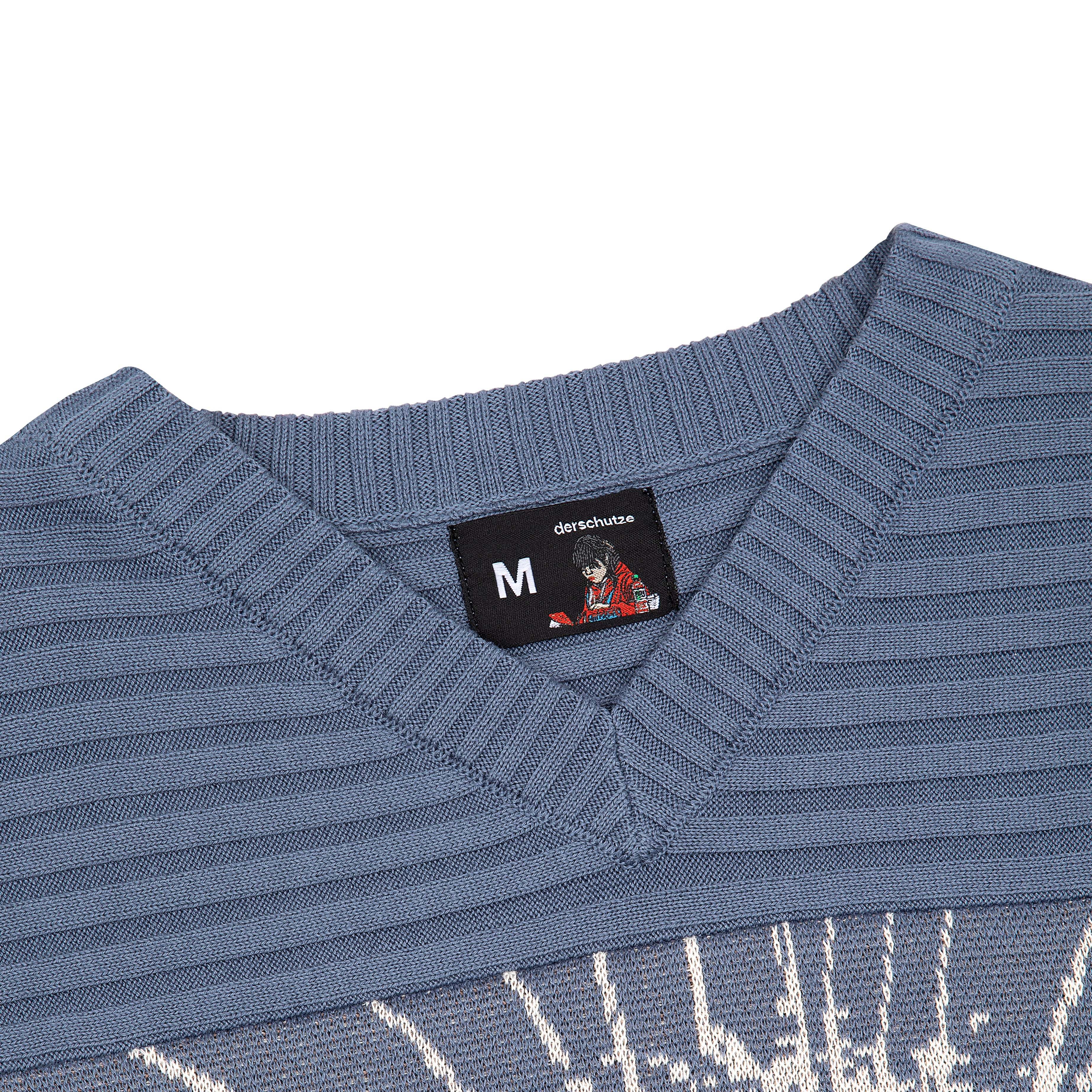 "awakening v2" Jersey knitted blue - Image 4