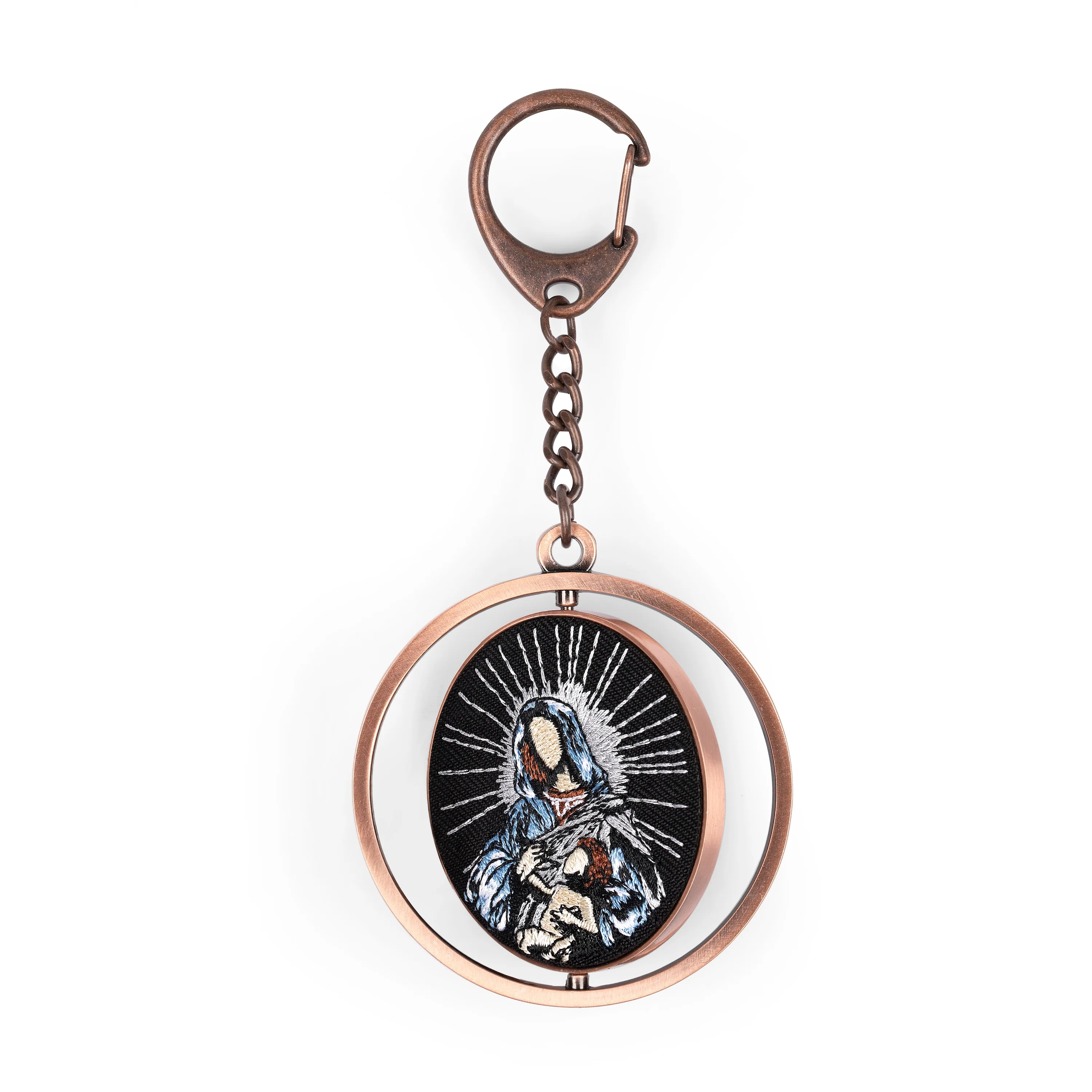 "awakening v2" round keychain - Image 3