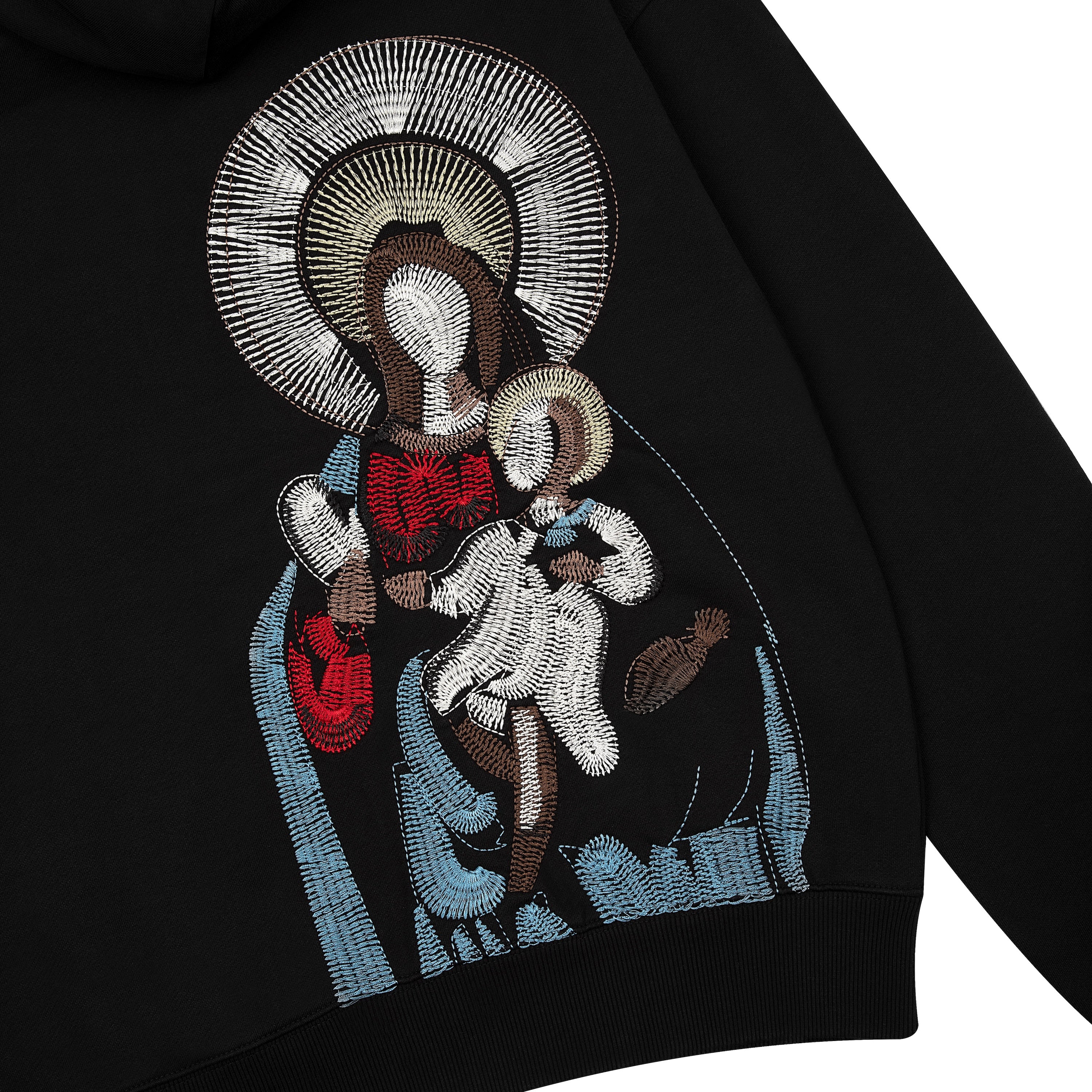 "awakening v2" Zip Up black - Image 3