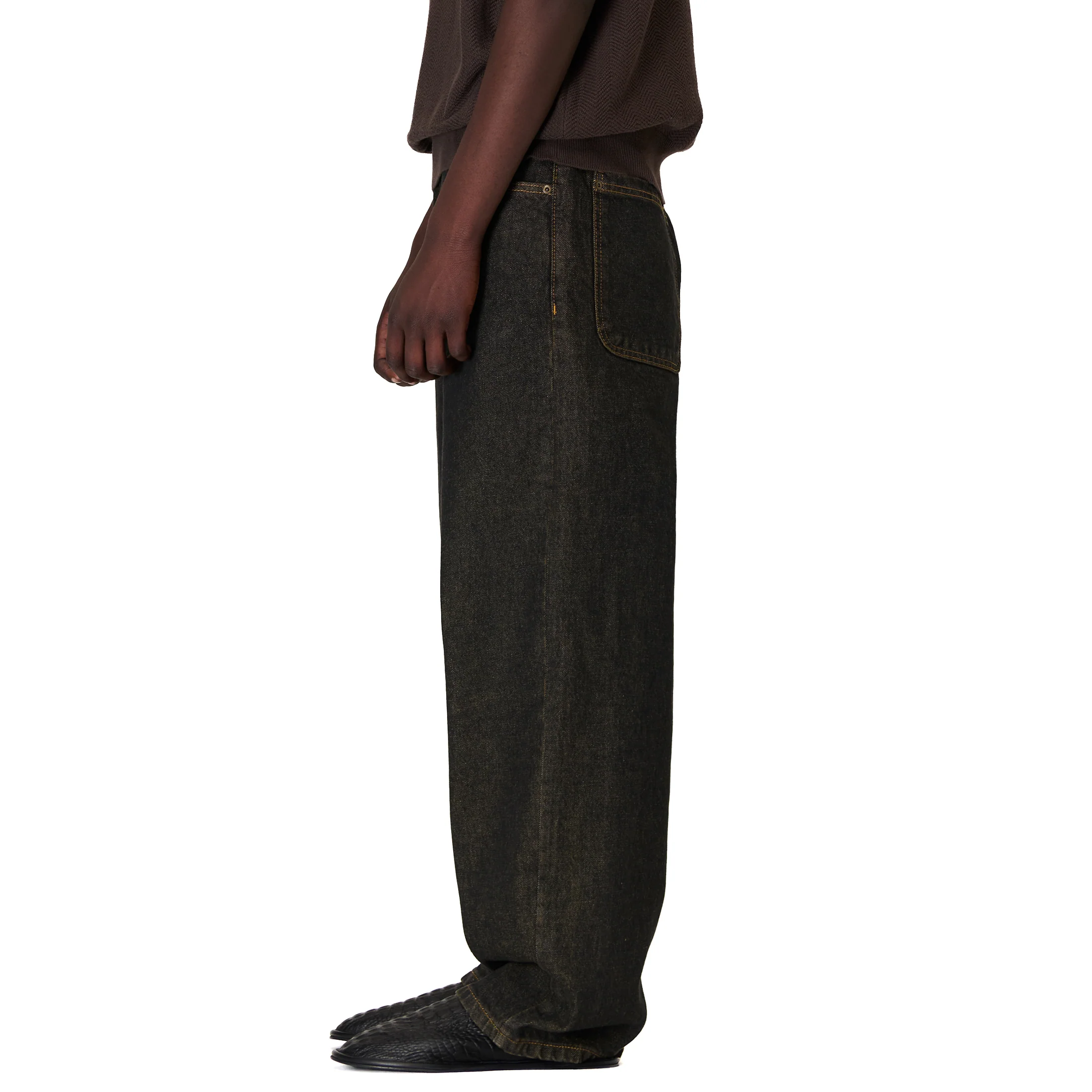 "aziza" black tinted Denim - Image 8