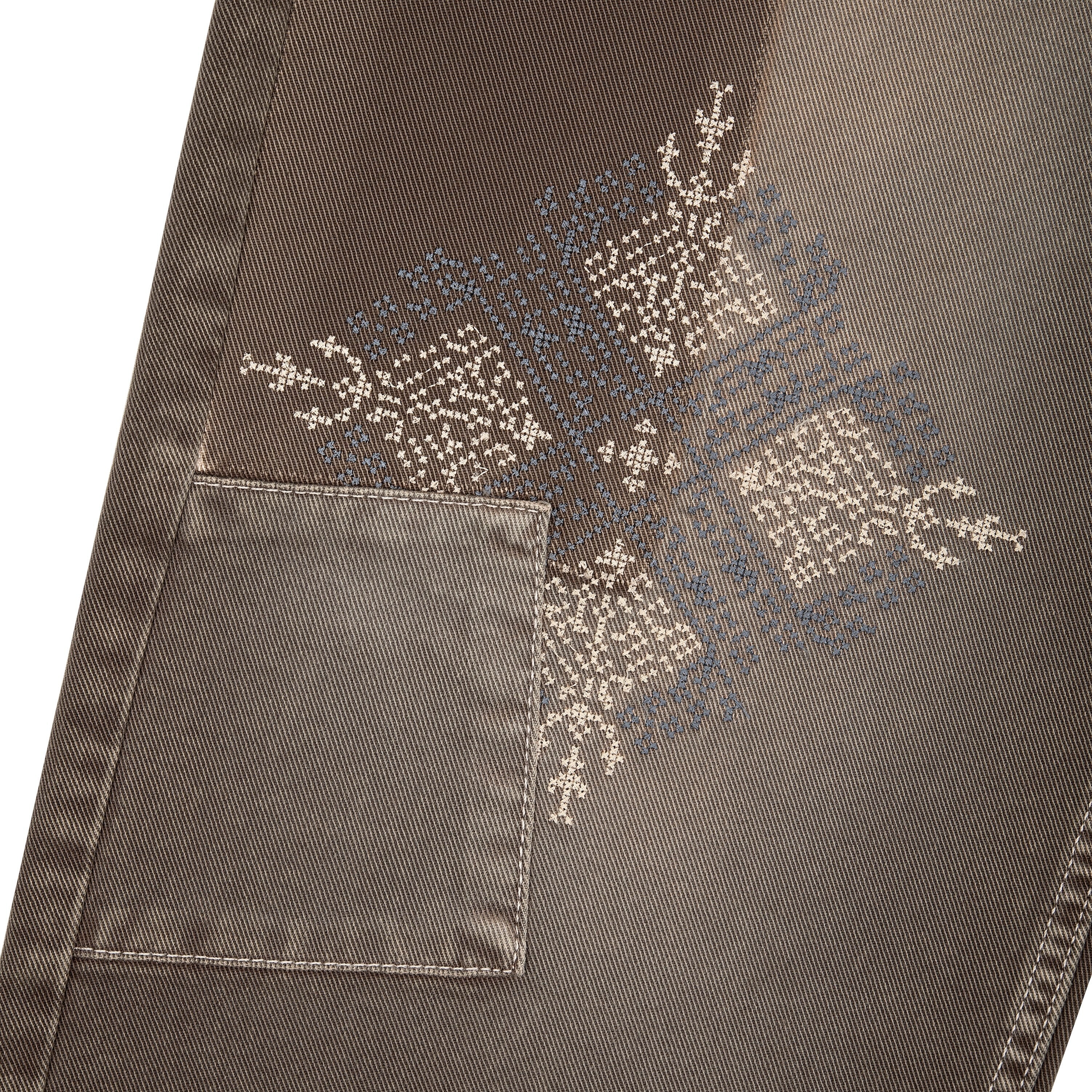 "aziza" brown washed Denim - Image 6
