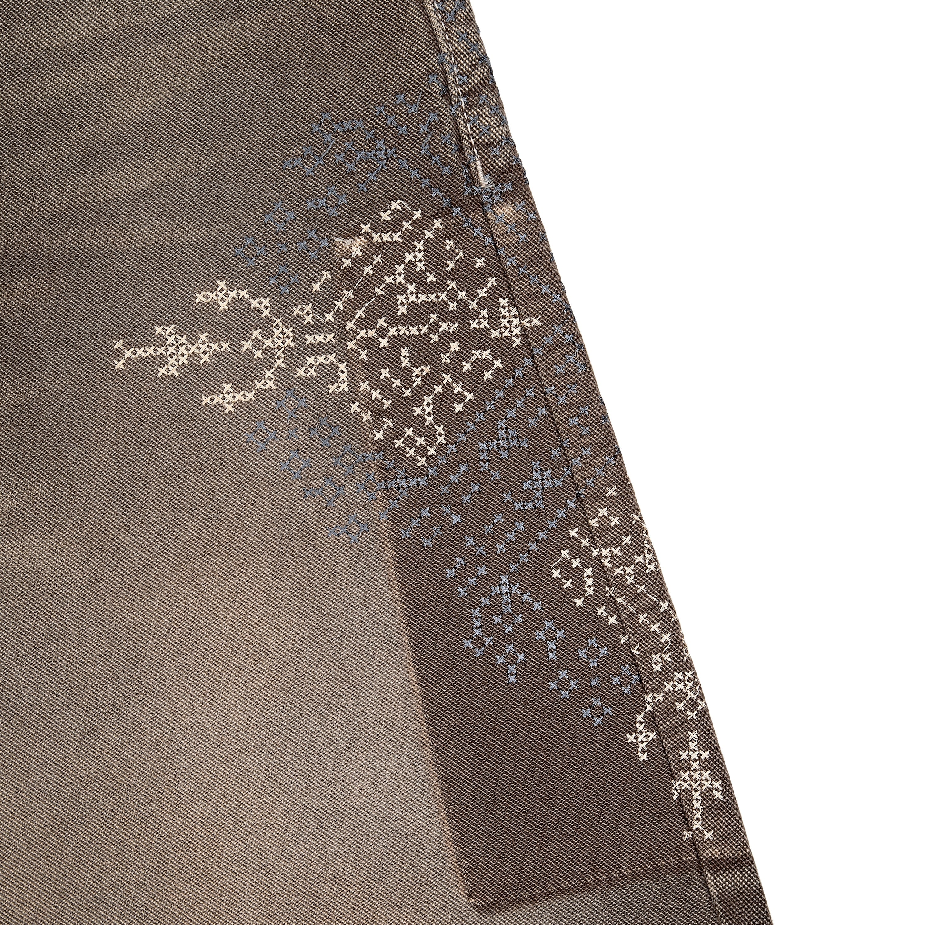 "aziza" brown washed Denim - Image 7