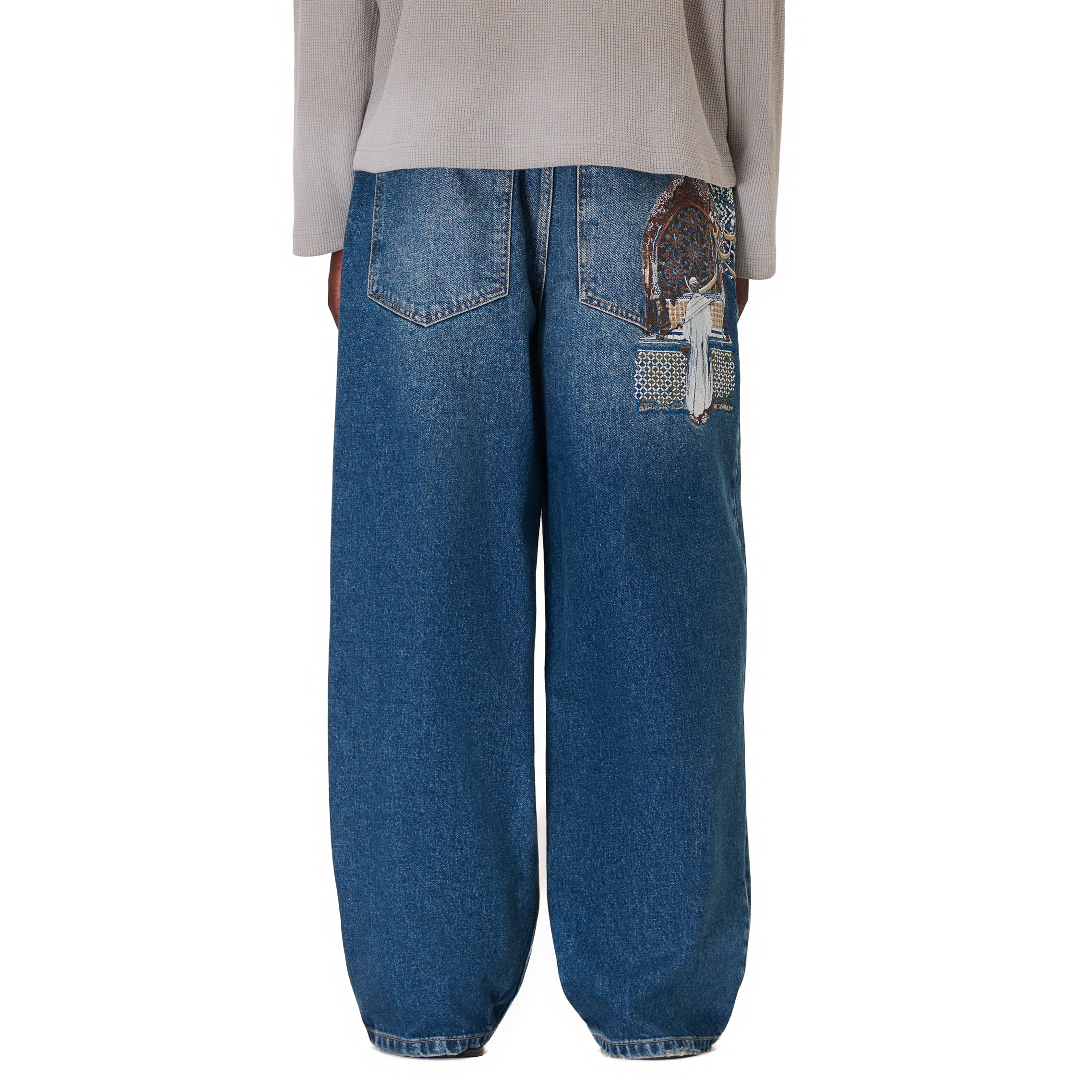 "aziza" dark indigo Denim - Image 10