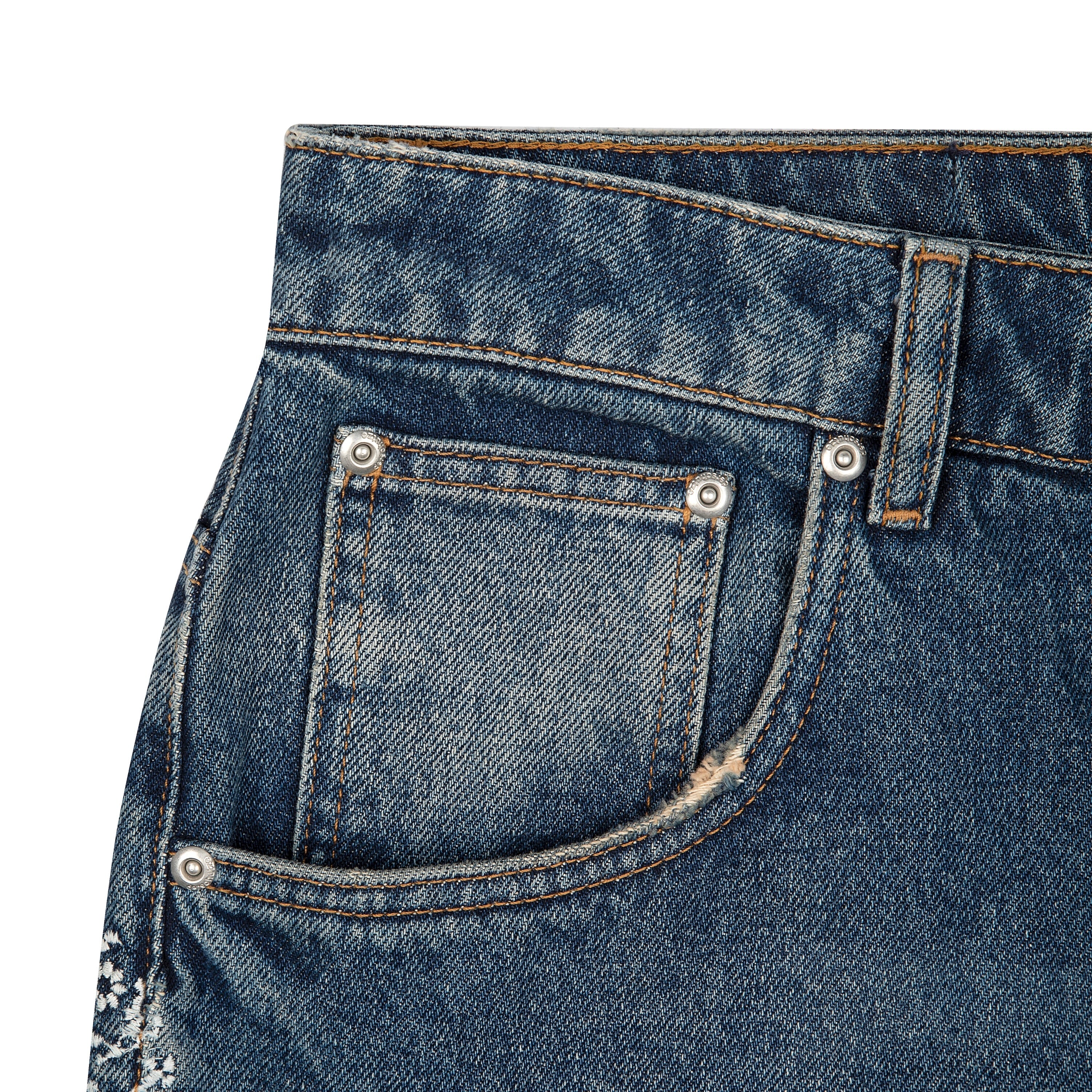 "aziza" dark indigo Denim - Image 3