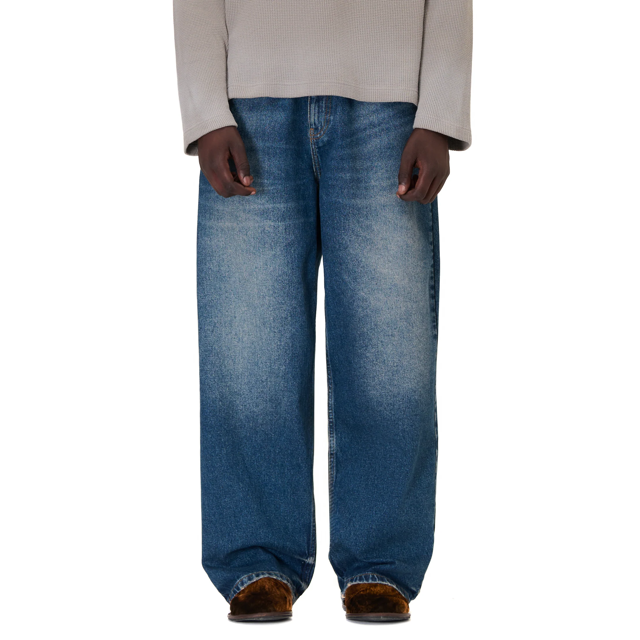 "aziza" dark indigo Denim - Image 8