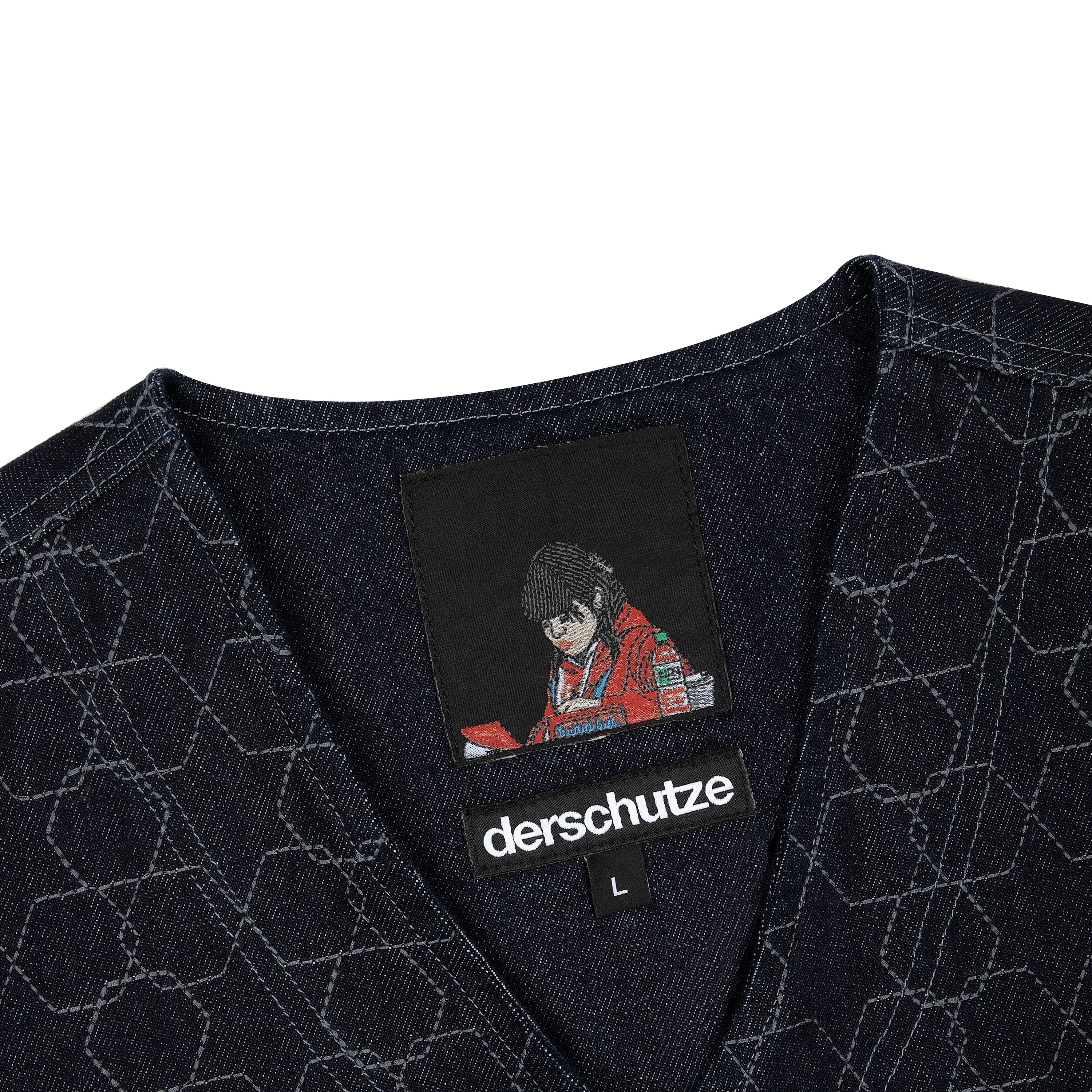 "aziza" denim Vest - Image 3