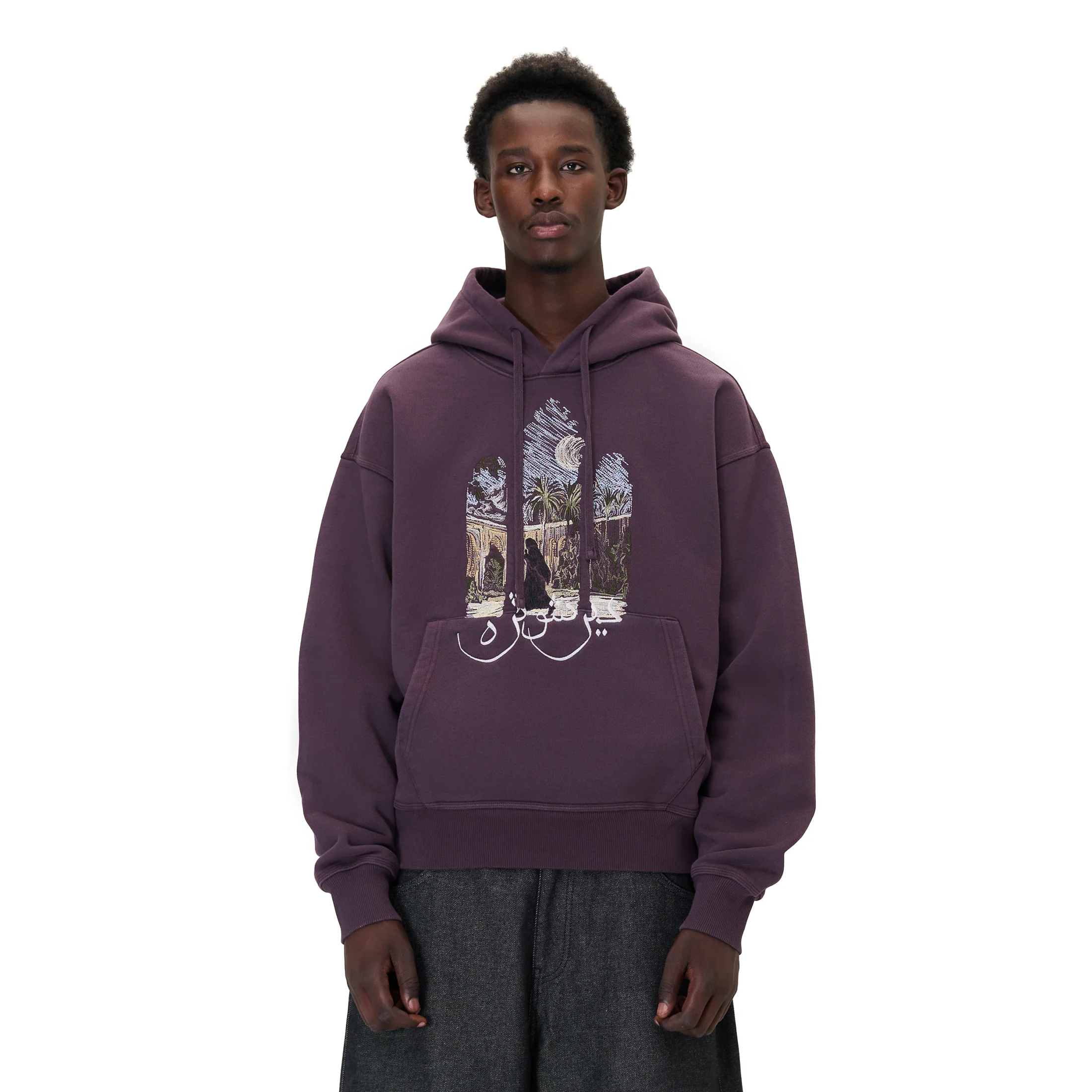 "aziza" Hoodie purple - Image 6