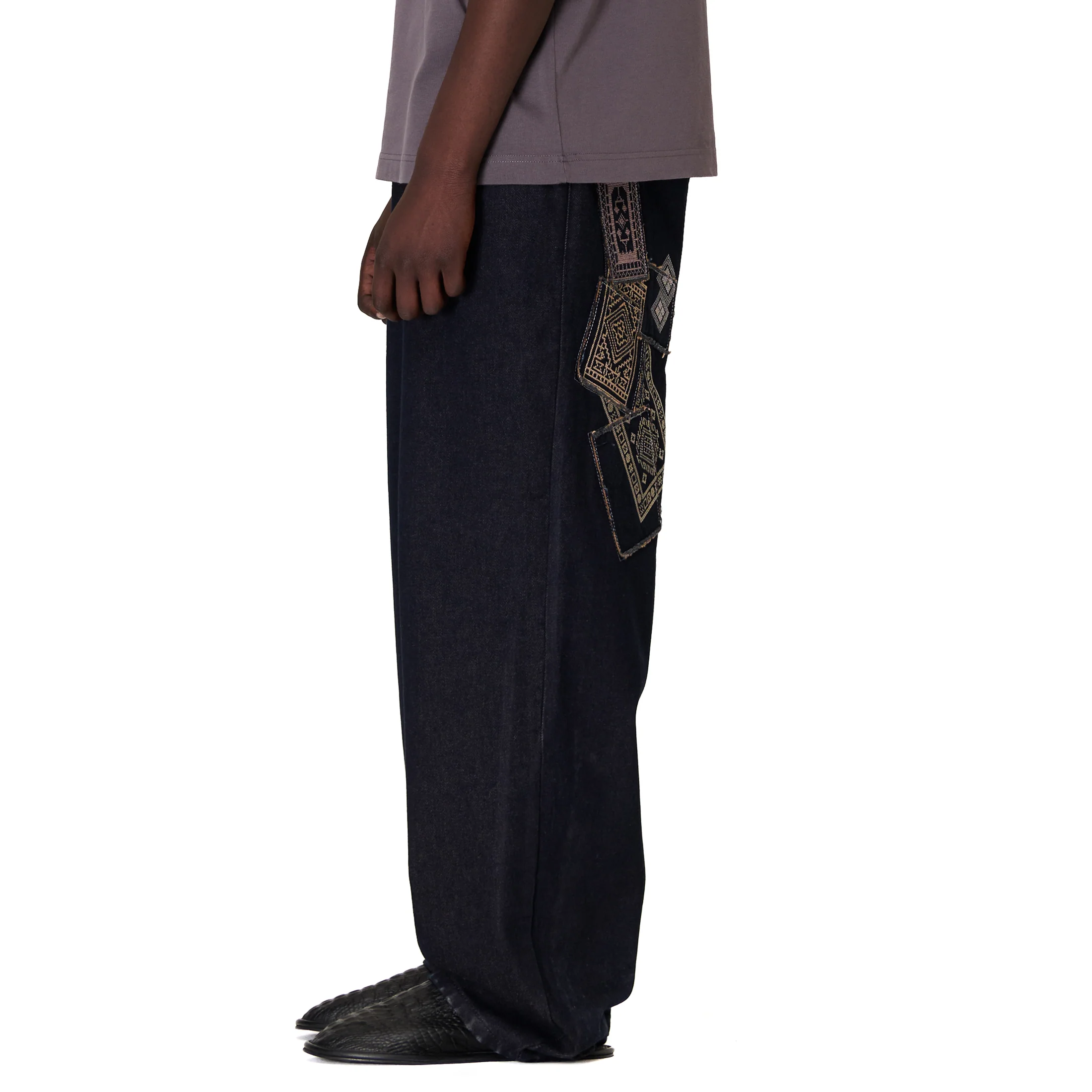 "aziza" red tinted Denim - Image 12