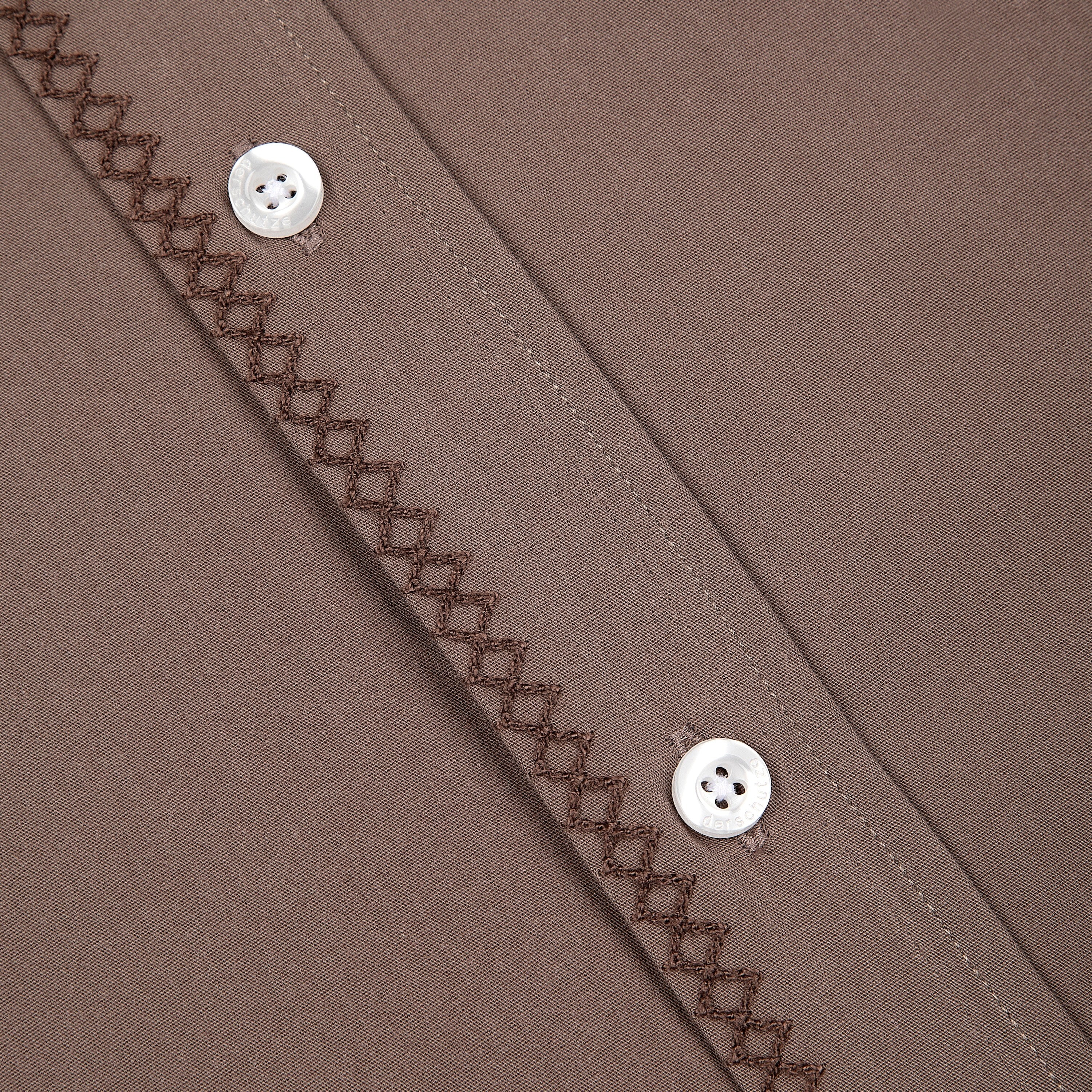 "aziza" Shirt brown - Image 5