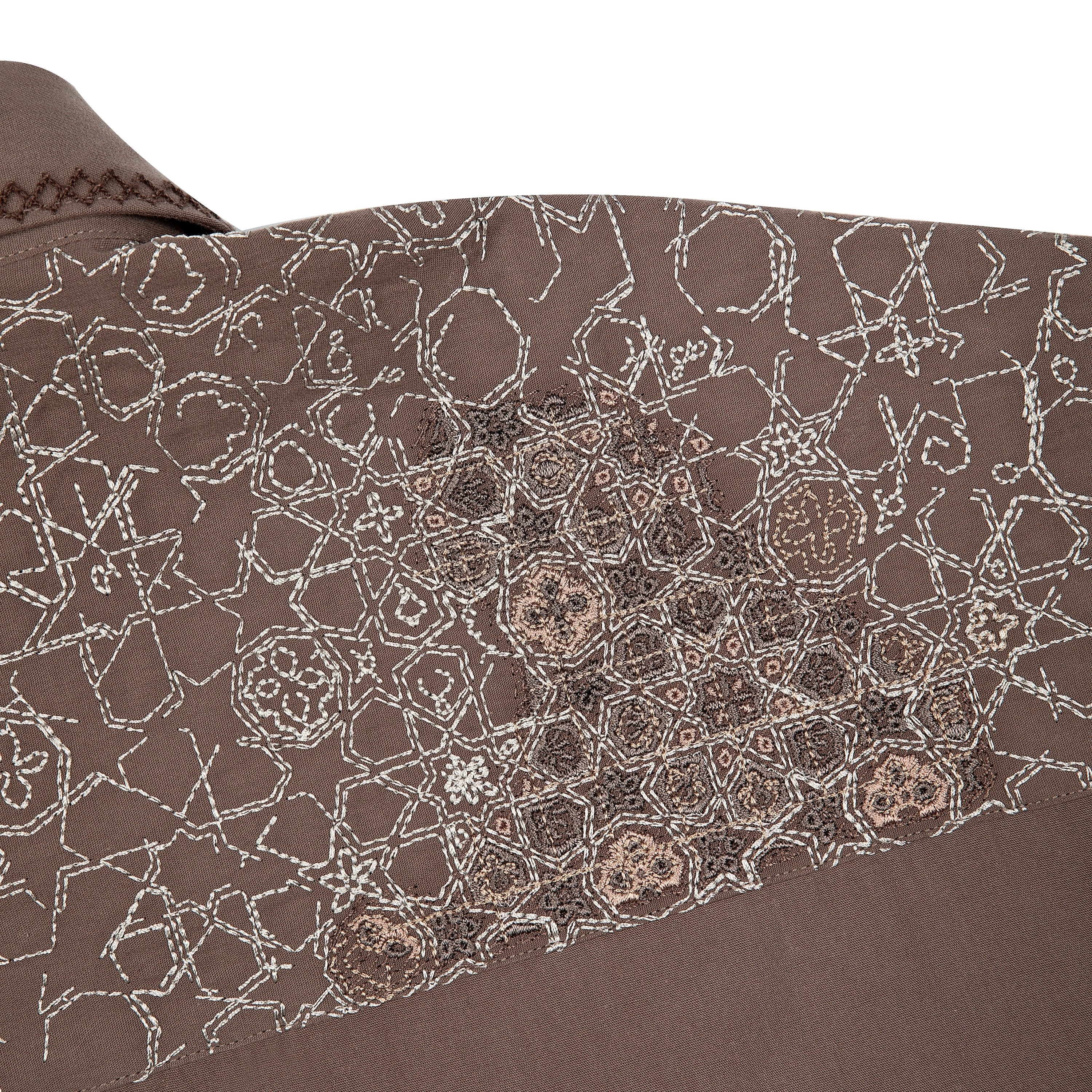 "aziza" Shirt brown - Image 6