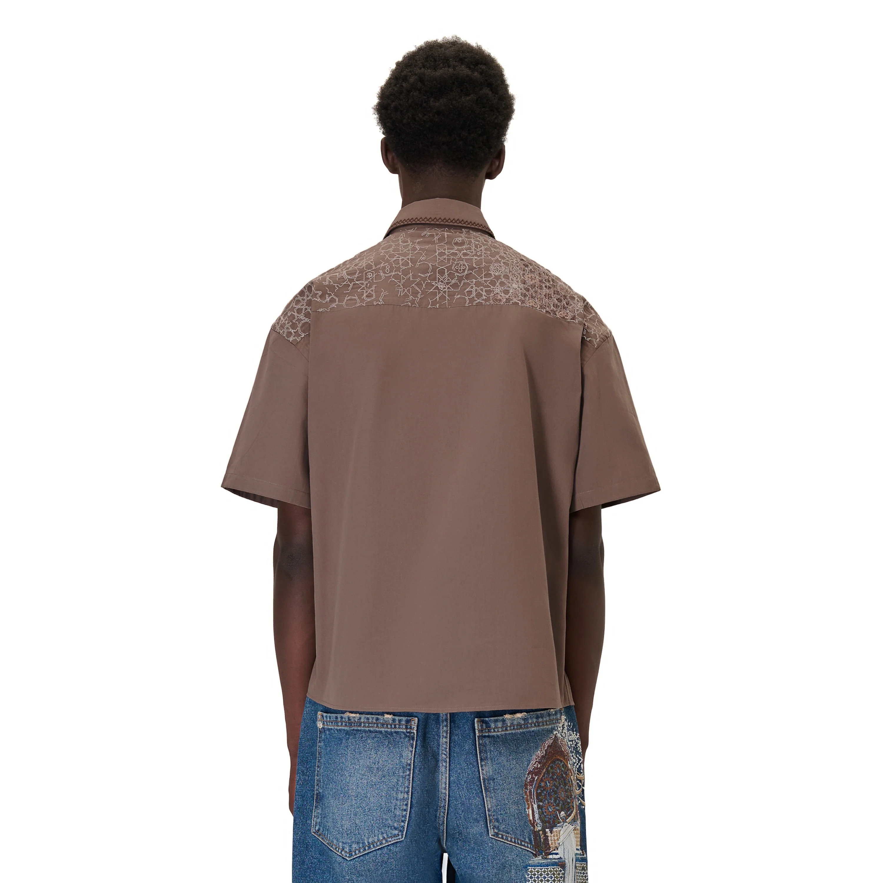 "aziza" Shirt brown - Image 9