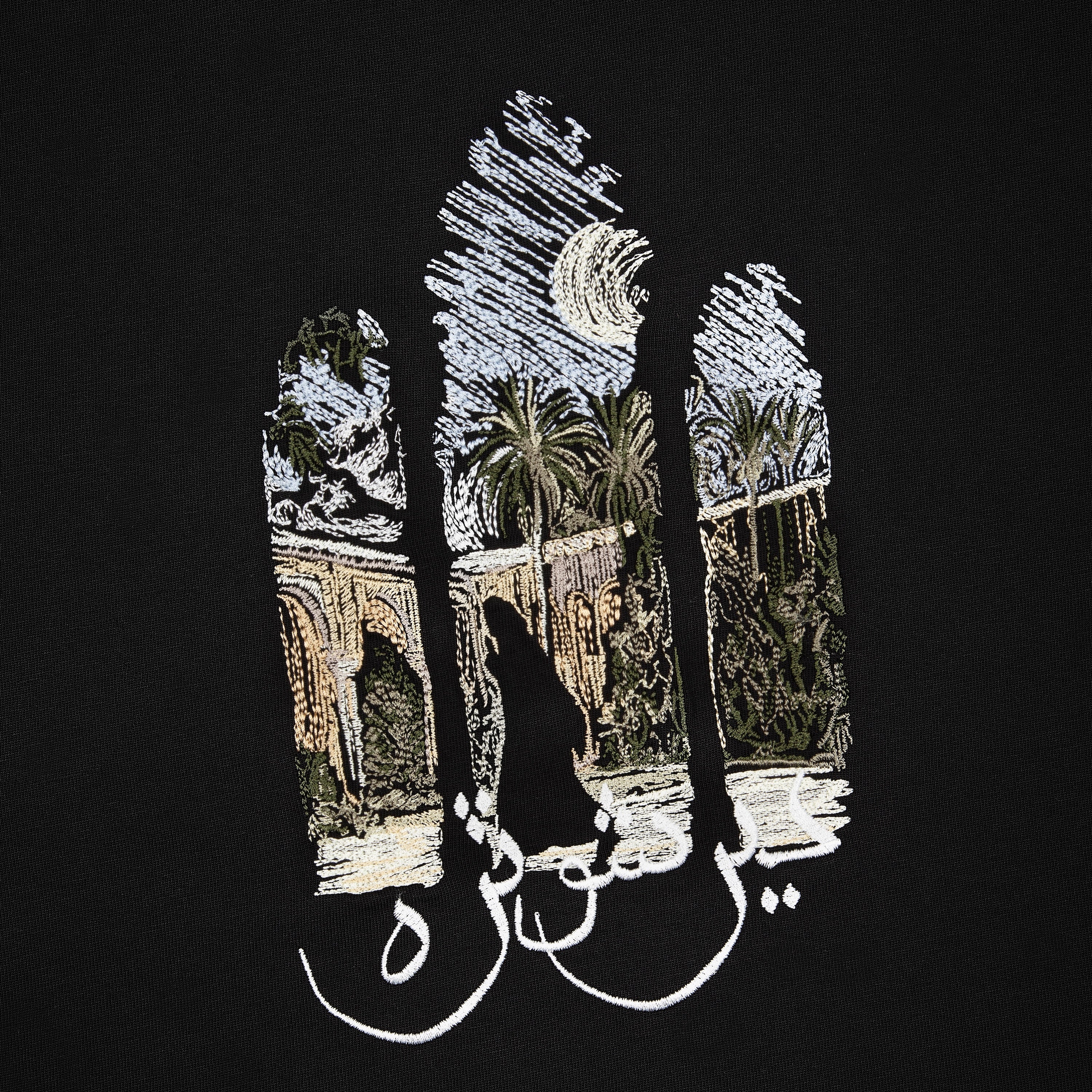 "aziza" T Shirt black 01 - Image 4