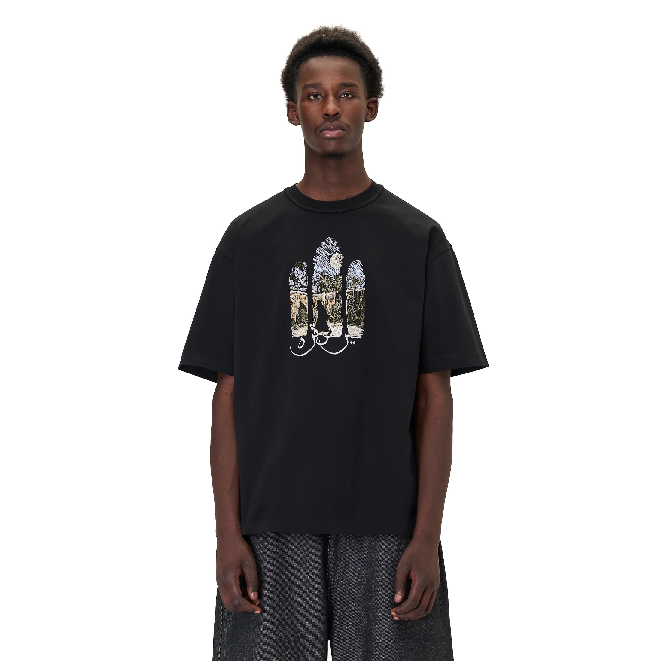 "aziza" T Shirt black 01 - Image 5