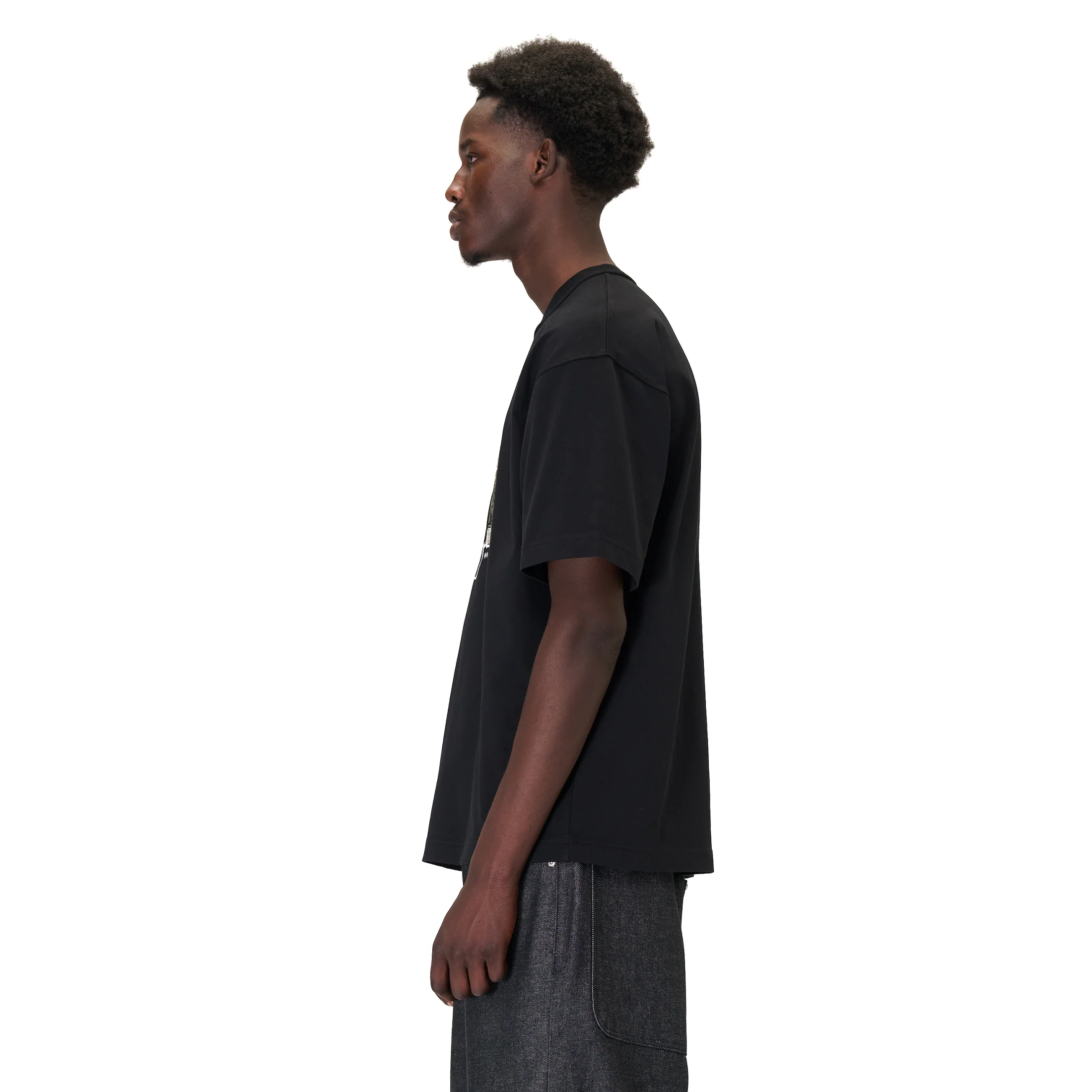 "aziza" T Shirt black 01 - Image 6