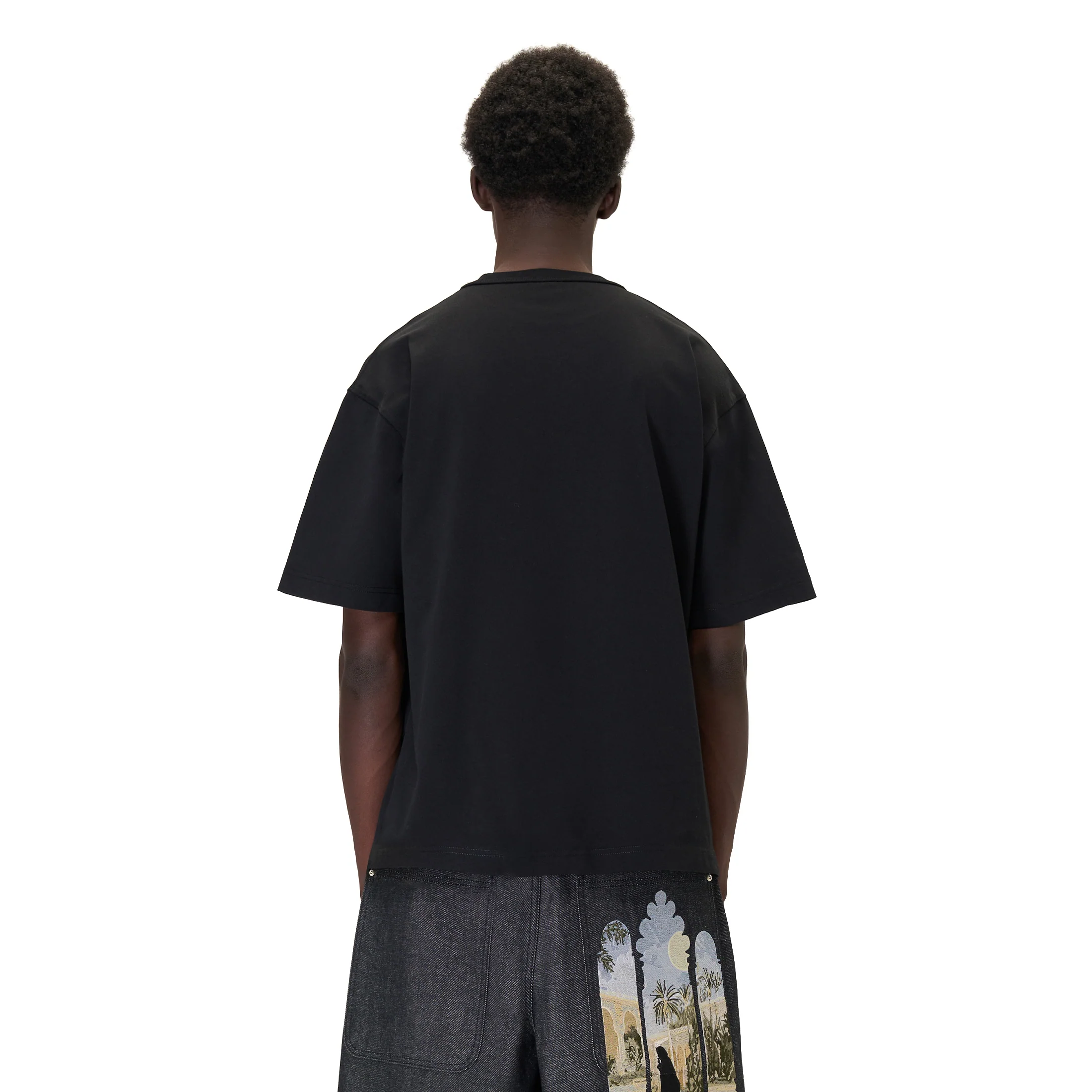 "aziza" T Shirt black 01 - Image 7