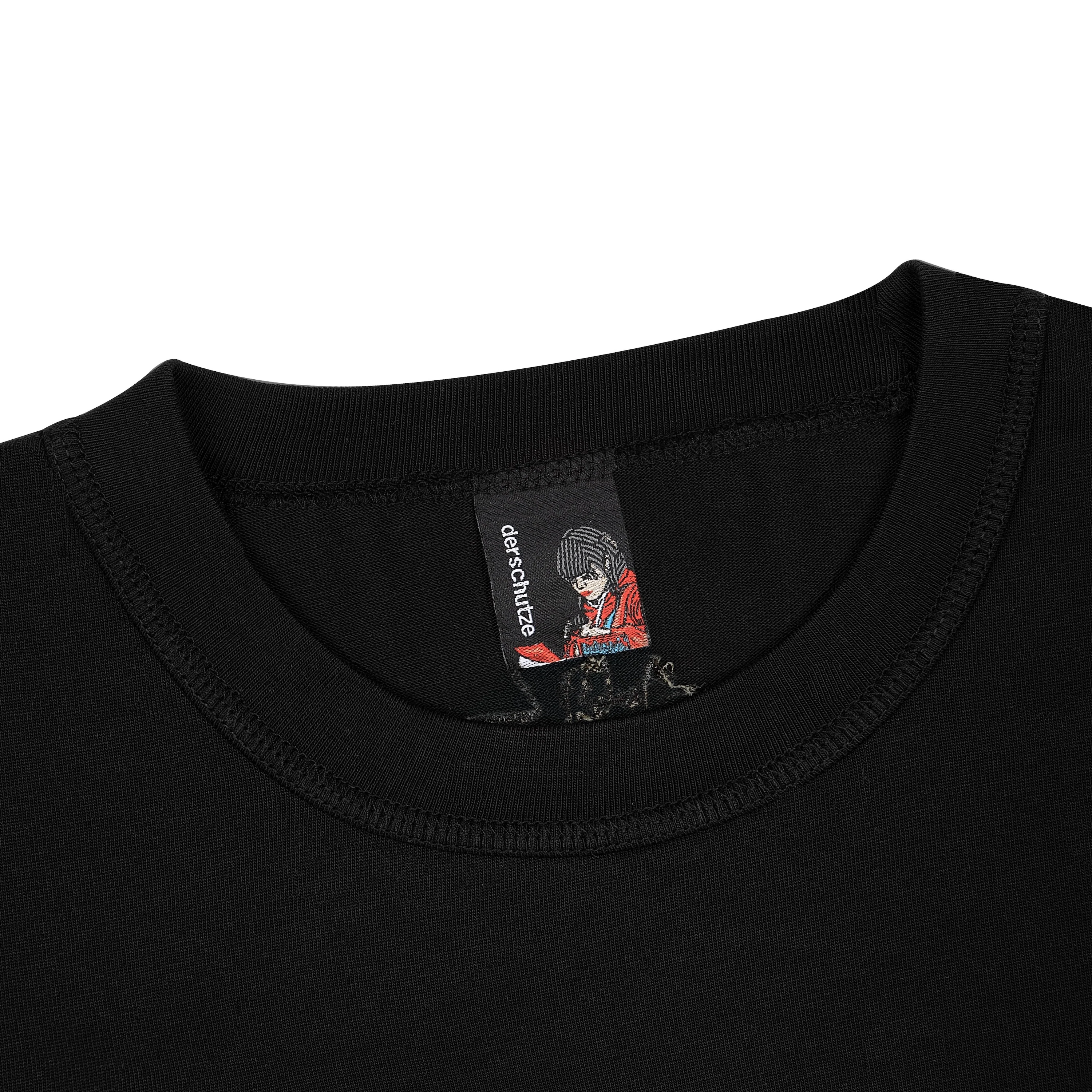 "aziza" T Shirt black 02 - Image 3