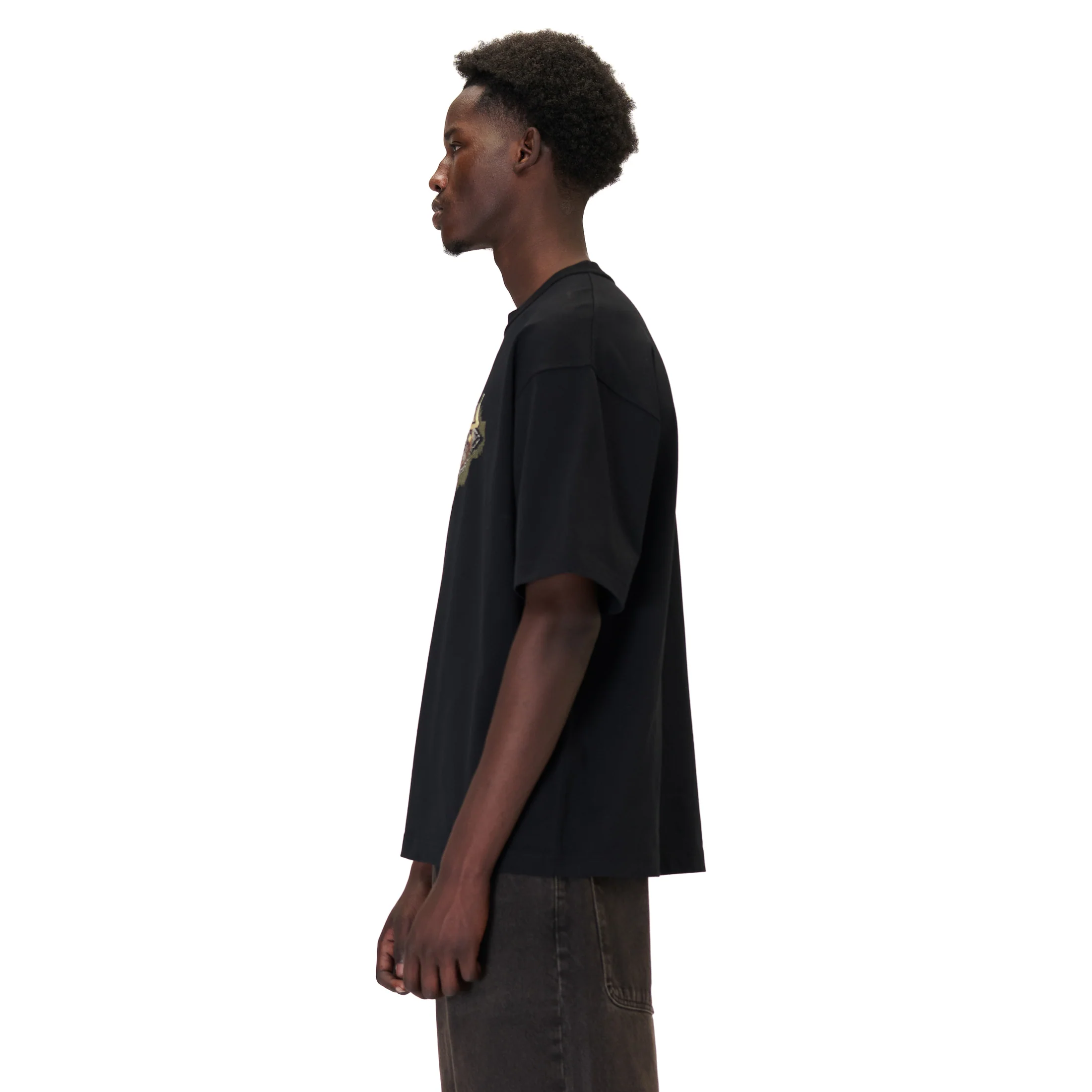 "aziza" T Shirt black 02 - Image 6