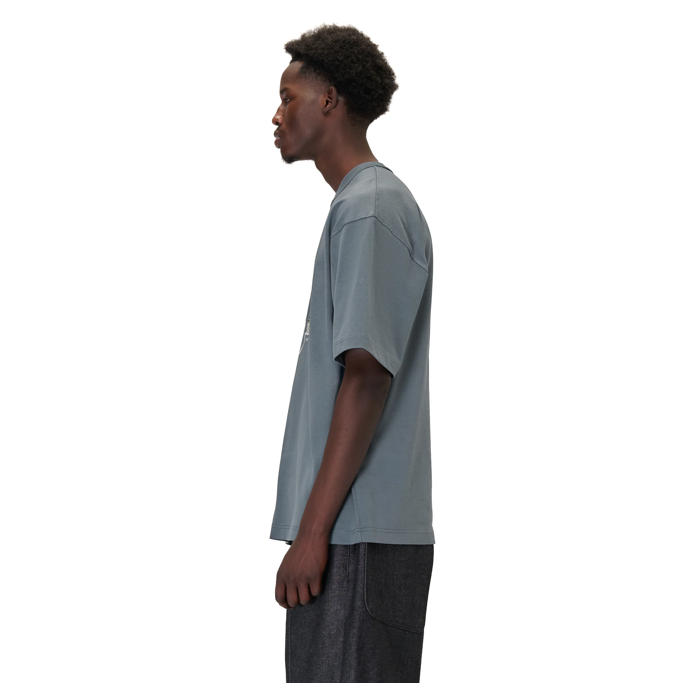 "aziza" T Shirt blue - Image 6