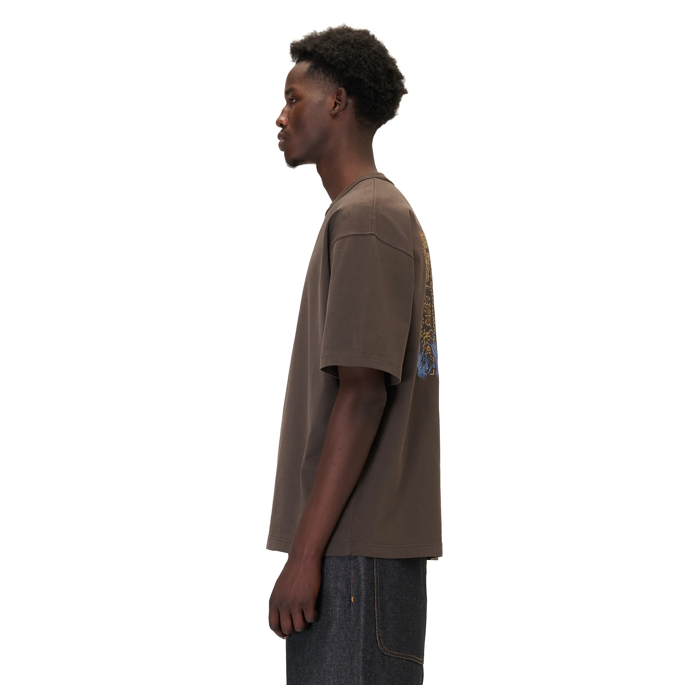 "aziza" T Shirt brown - Image 6