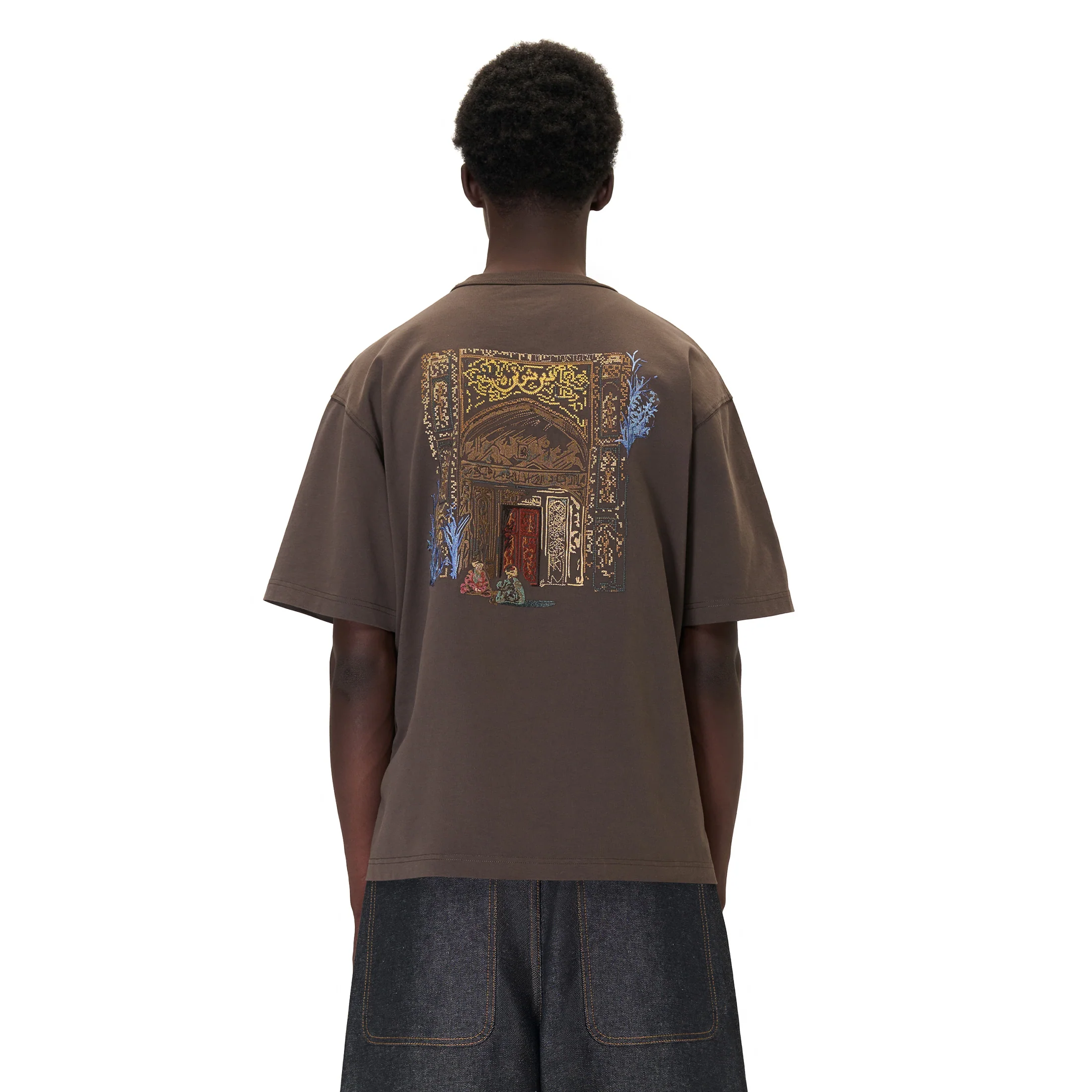 "aziza" T Shirt brown - Image 7