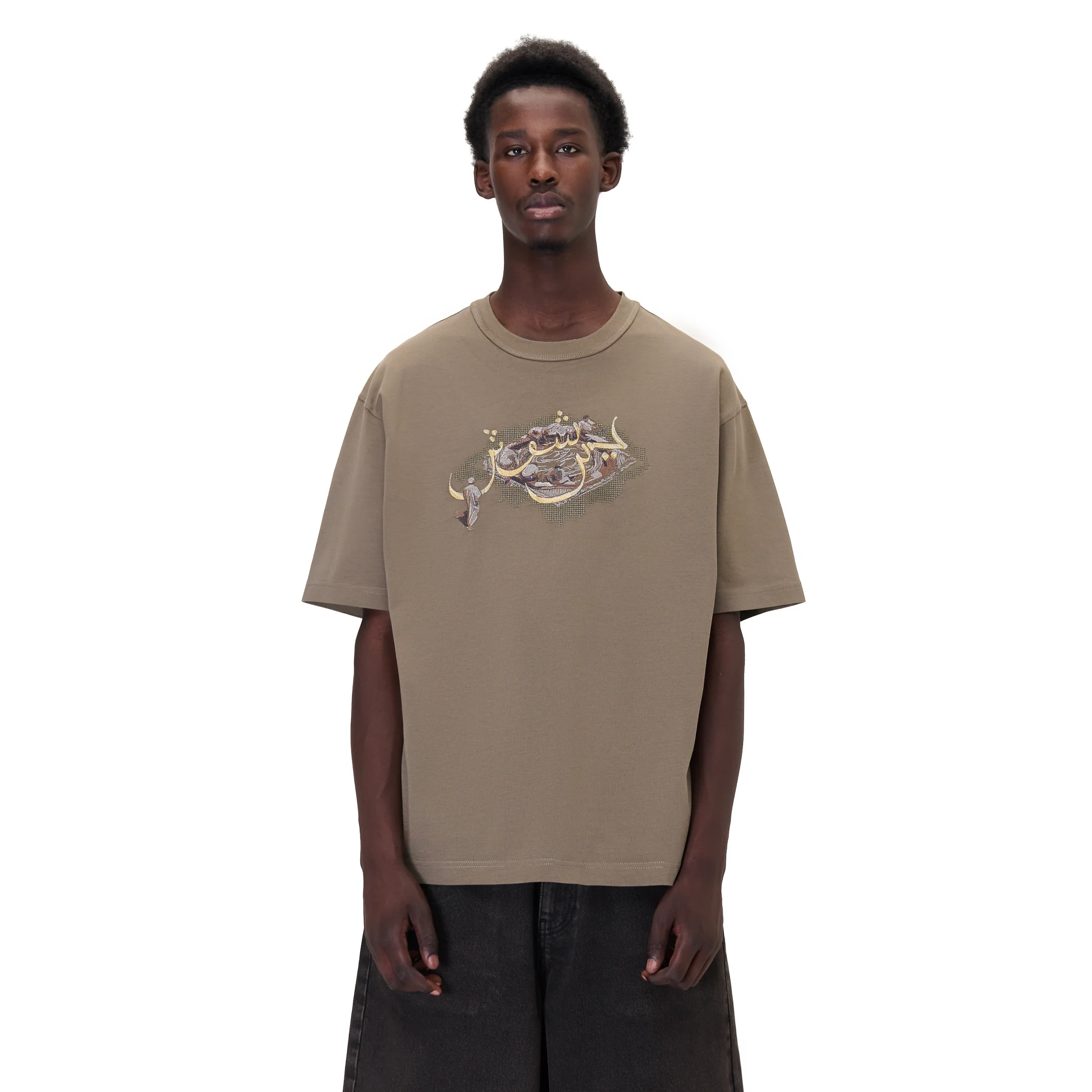 "aziza" T Shirt lightbrown - Image 6