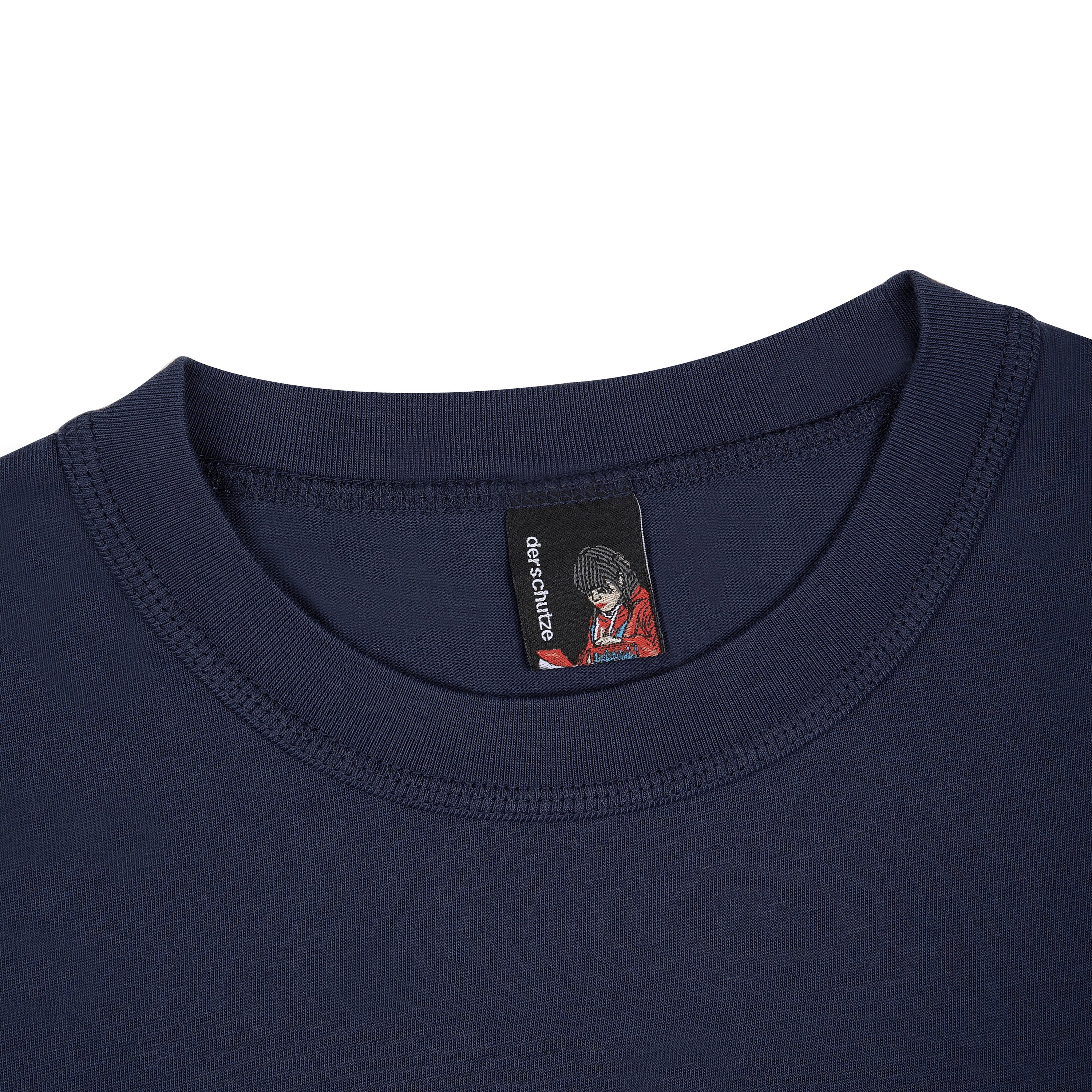 "aziza" T Shirt navy - Image 3