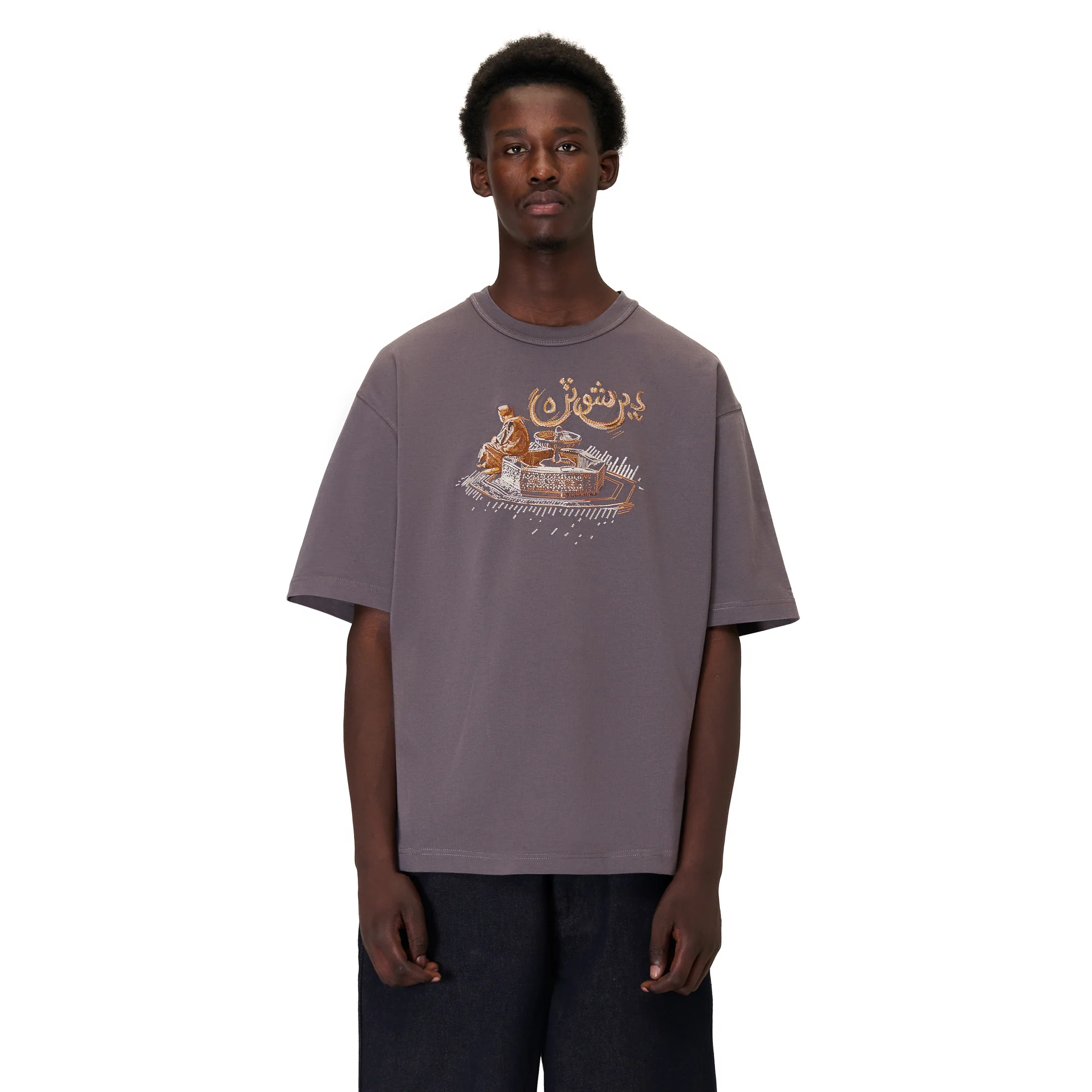 "aziza" T Shirt purple - Image 5