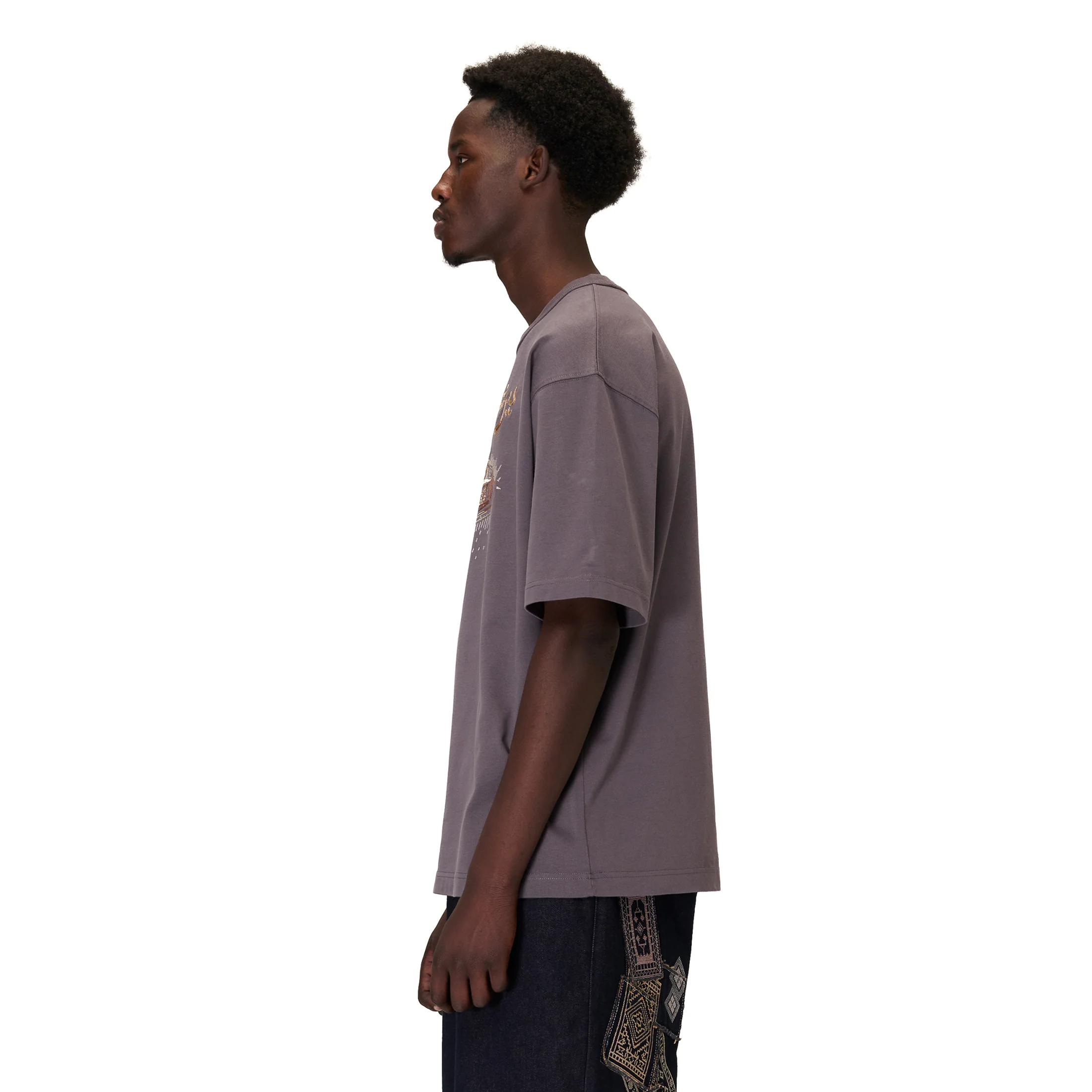 "aziza" T Shirt purple - Image 6